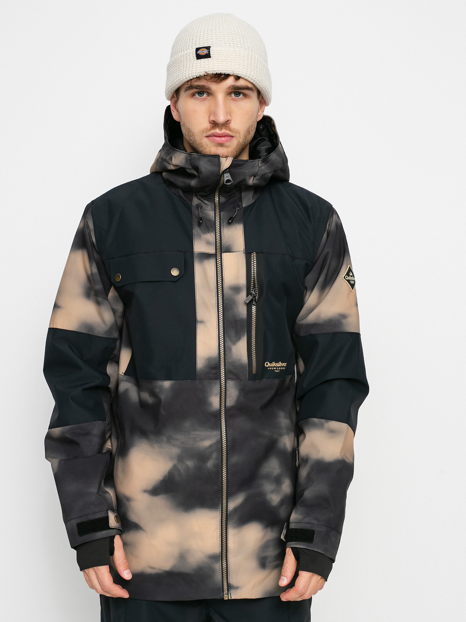 Męska Kurtka snowboardowa Quiksilver Tamarack (tannin particul)