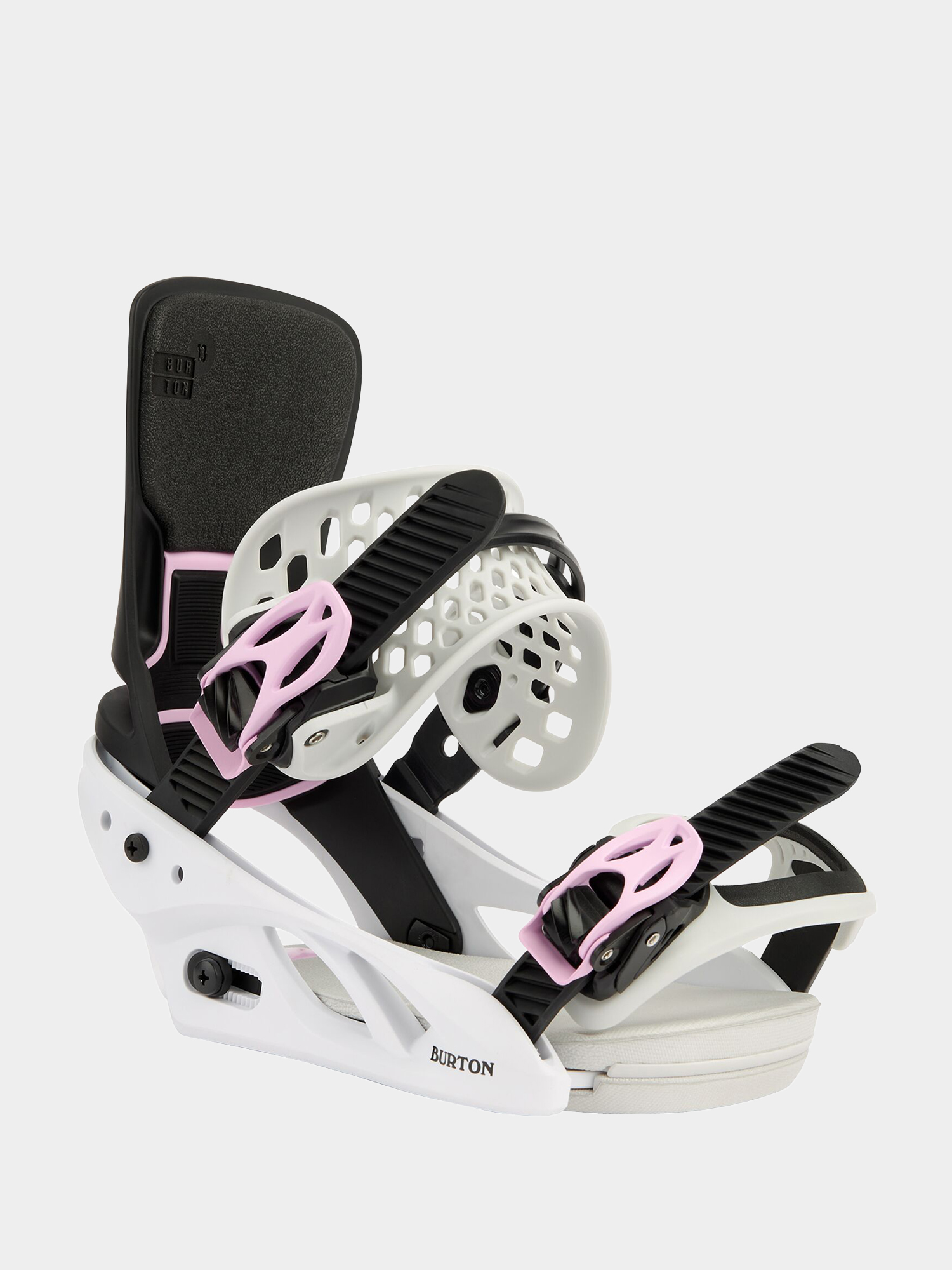 Damskie Wiązania snowboardowe Burton Lexa X Reflex (black/white/roses)