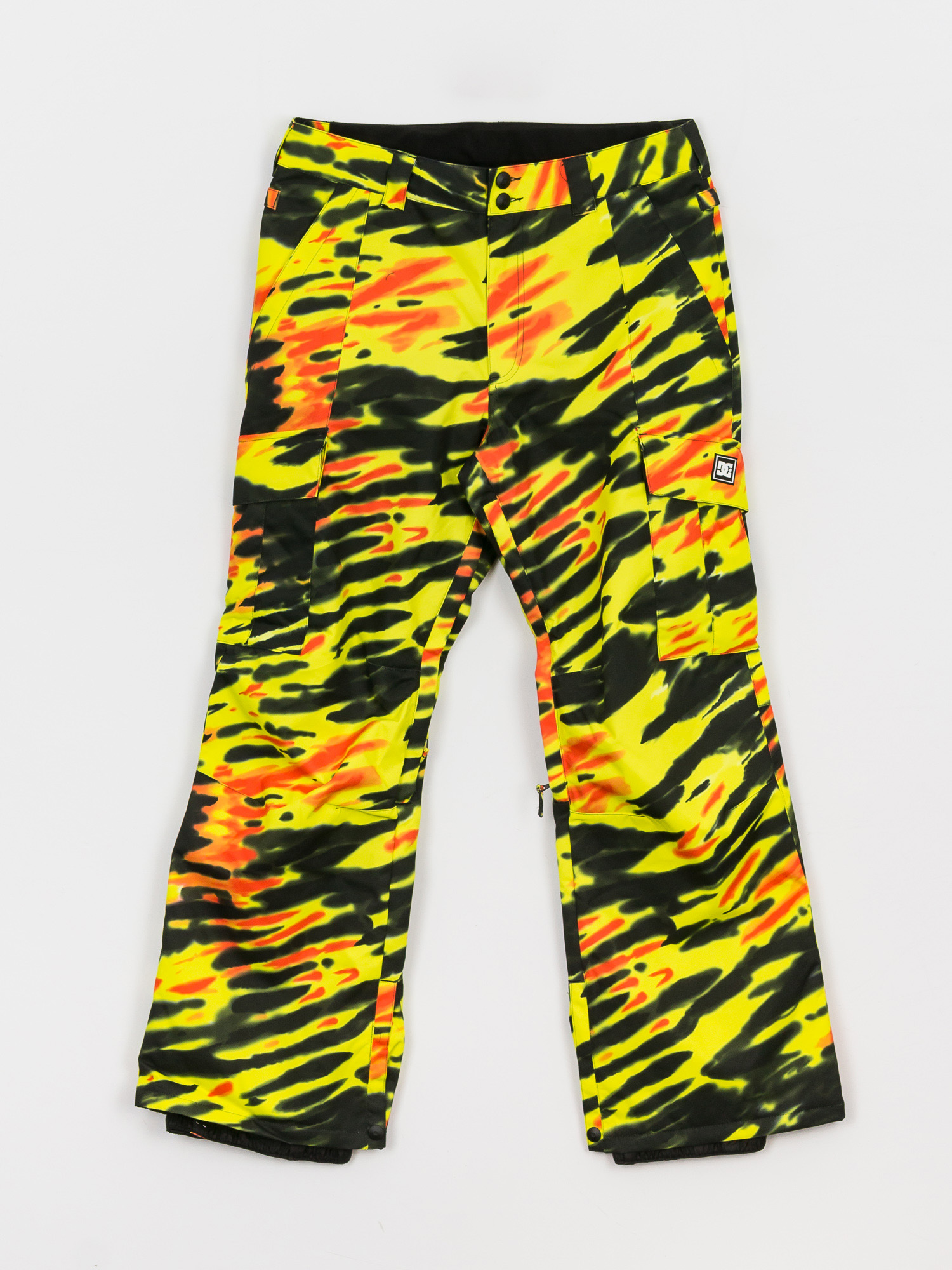 Męskie Spodnie snowboardowe DC Banshee (angled tie dye sulphur spring)