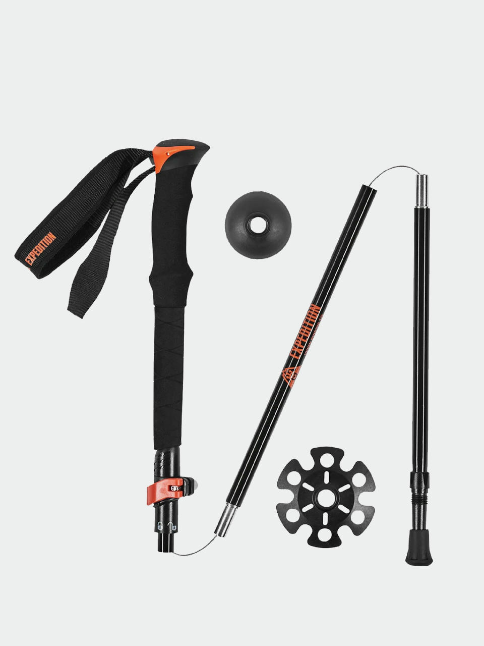 Kijki Union Aluminum Touring Poles (orange)