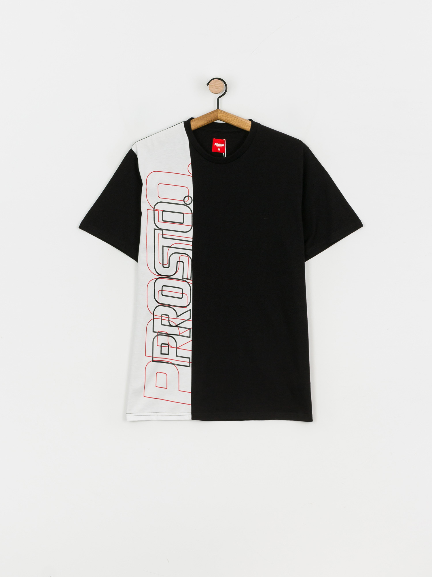 T-shirt Prosto Outlay (black)