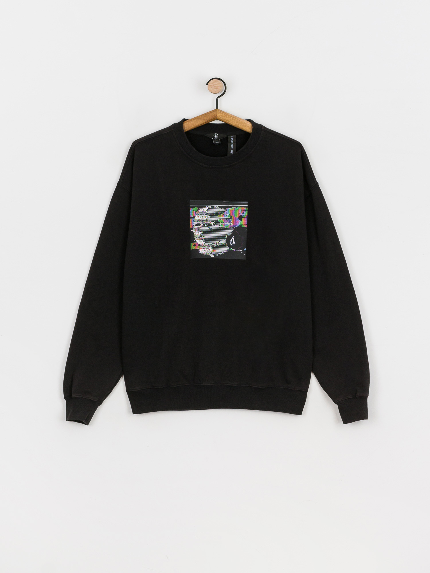 Bluza Volcom Fa Animoscillator Crew (black)