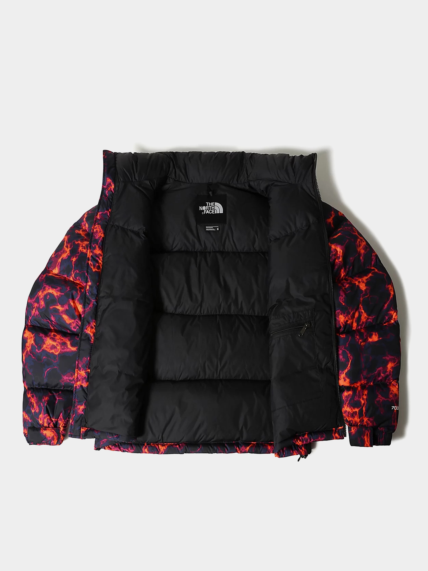 Kurtka The North Face 1996 Retro Nuptse (black marble camo print)