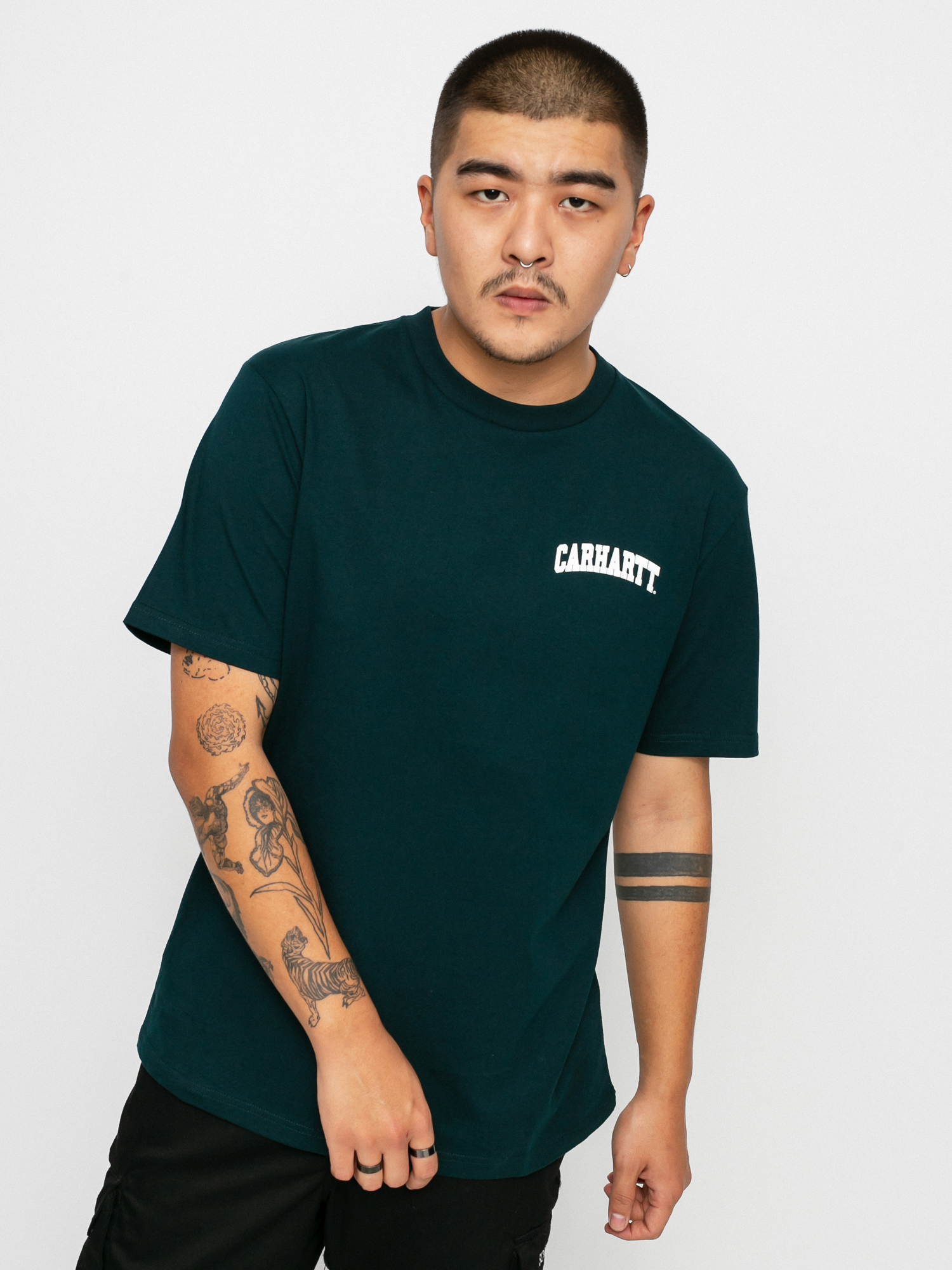 T-shirt Carhartt WIP University Script (frasier/white)