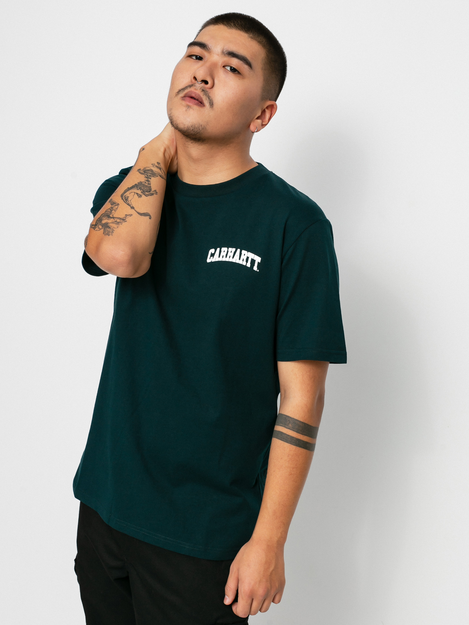 T-shirt Carhartt WIP University Script (frasier/white)