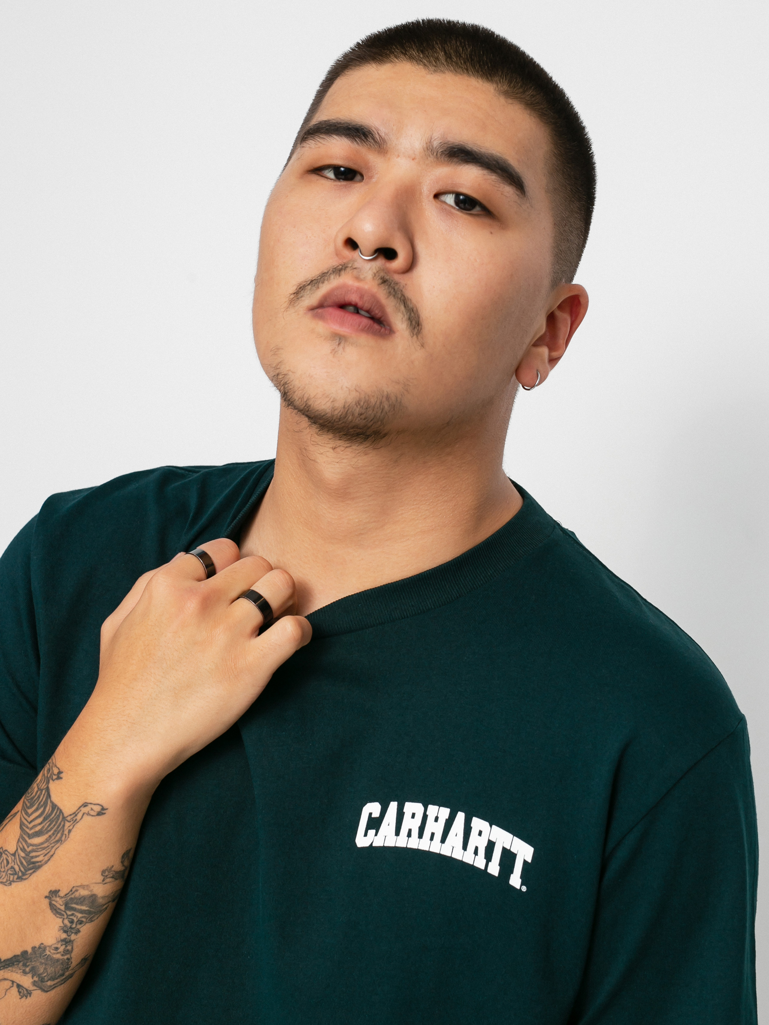 T-shirt Carhartt WIP University Script (frasier/white)