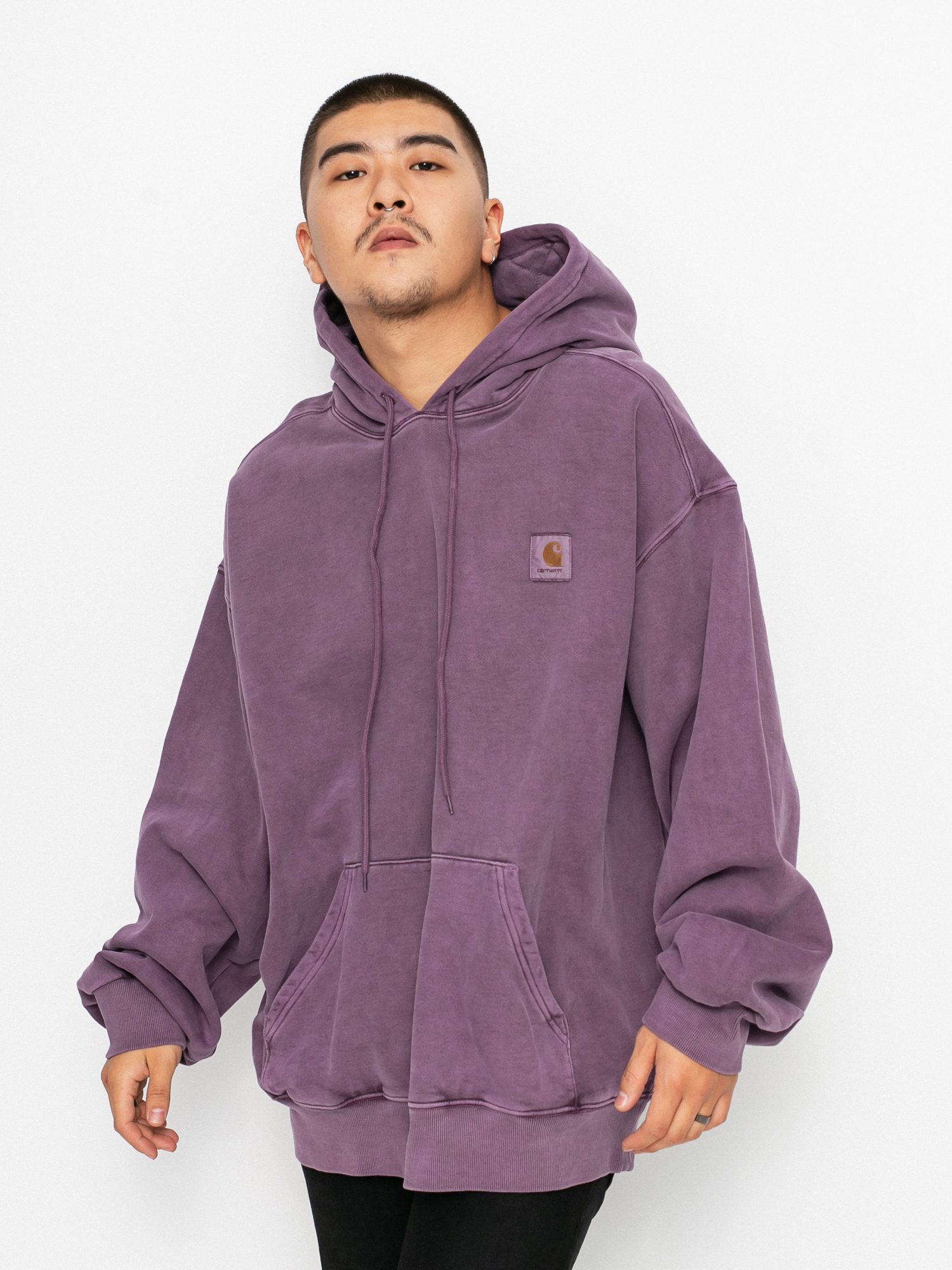 Bluza z kapturem Carhartt WIP Vista HD (dark iris)