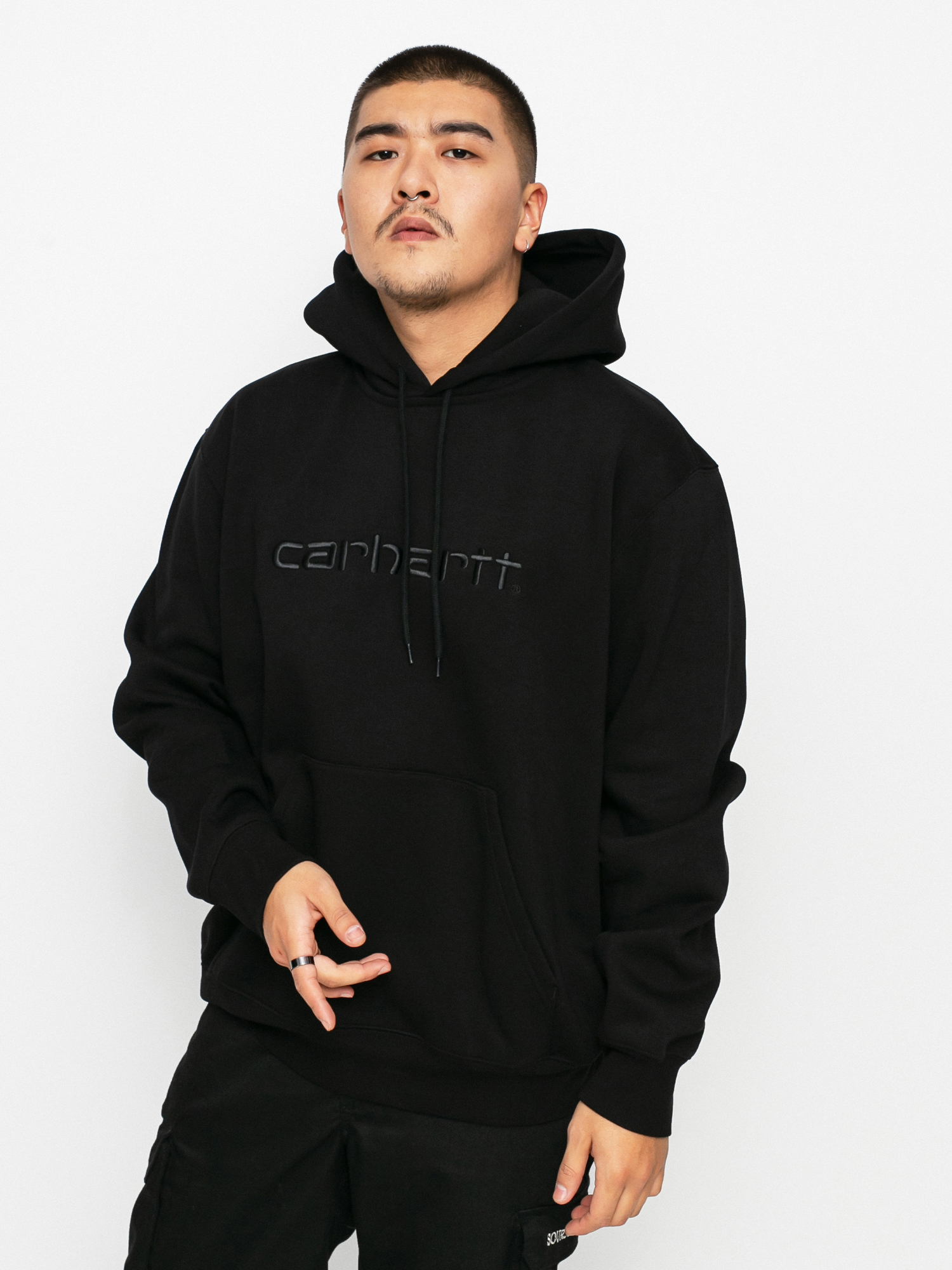 Bluza z kapturem Carhartt WIP Carhartt HD (black/black)