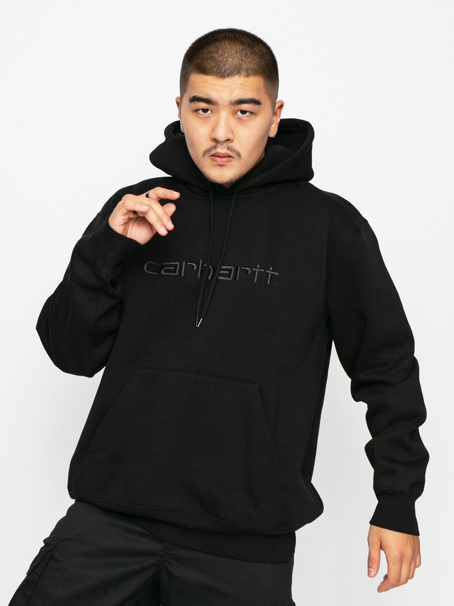 Bluza z kapturem Carhartt WIP Carhartt HD (black/black)