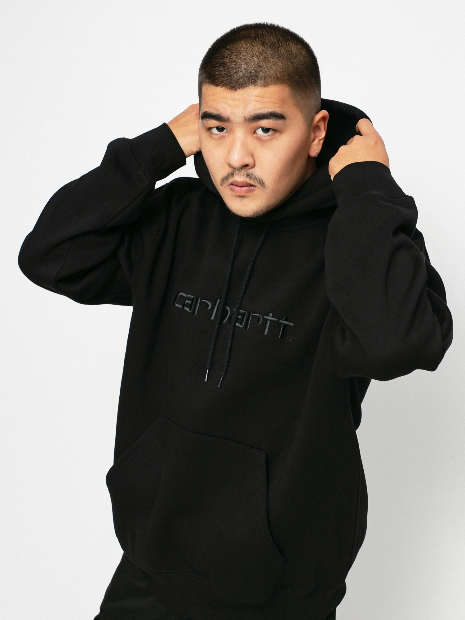 Bluza z kapturem Carhartt WIP Carhartt HD (black/black)
