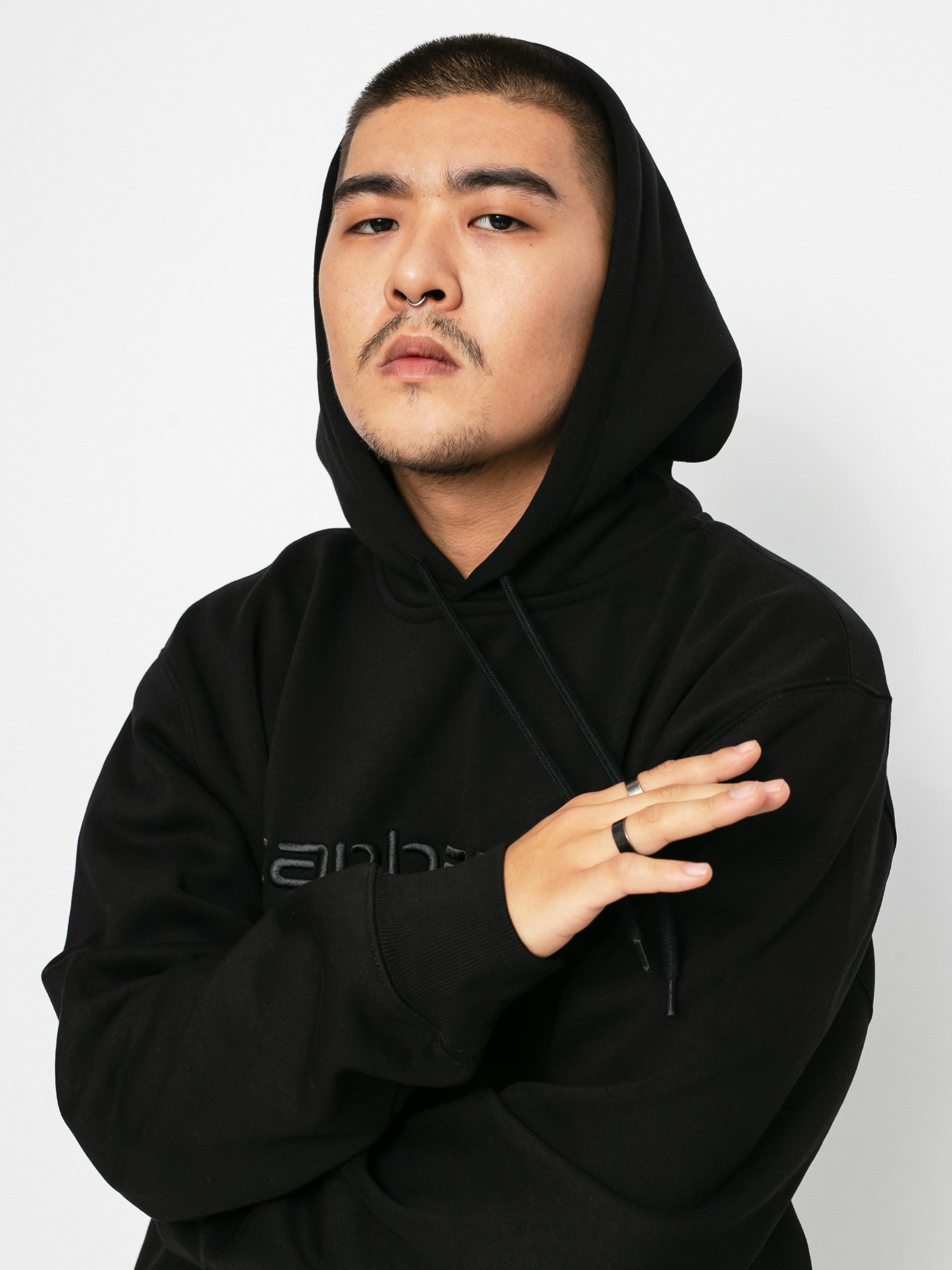 Bluza z kapturem Carhartt WIP Carhartt HD (black/black)