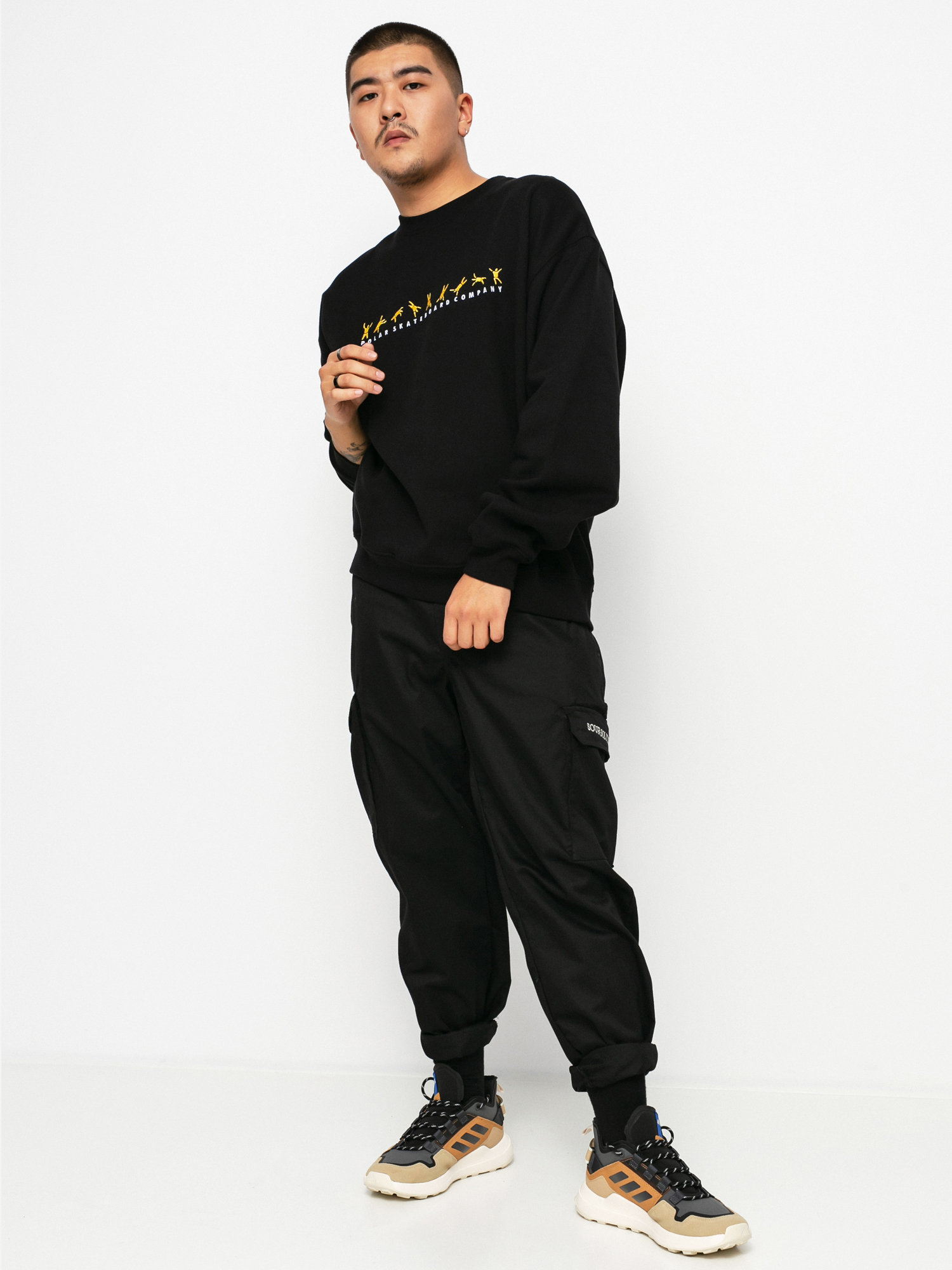 Bluza Polar Skate Cartwheel (black)