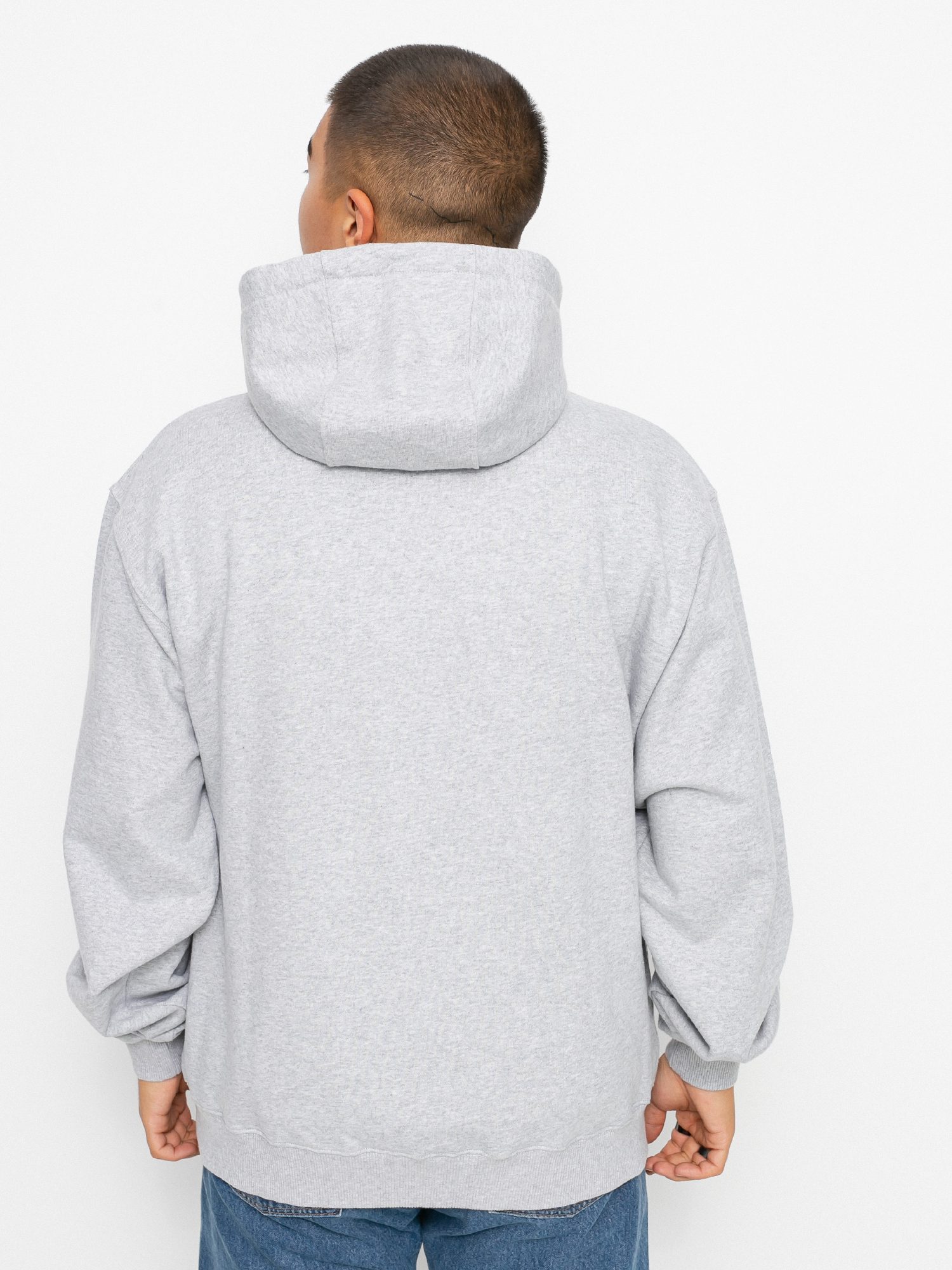 Bluza z kapturem Polar Skate Half Zip HD (sport grey)