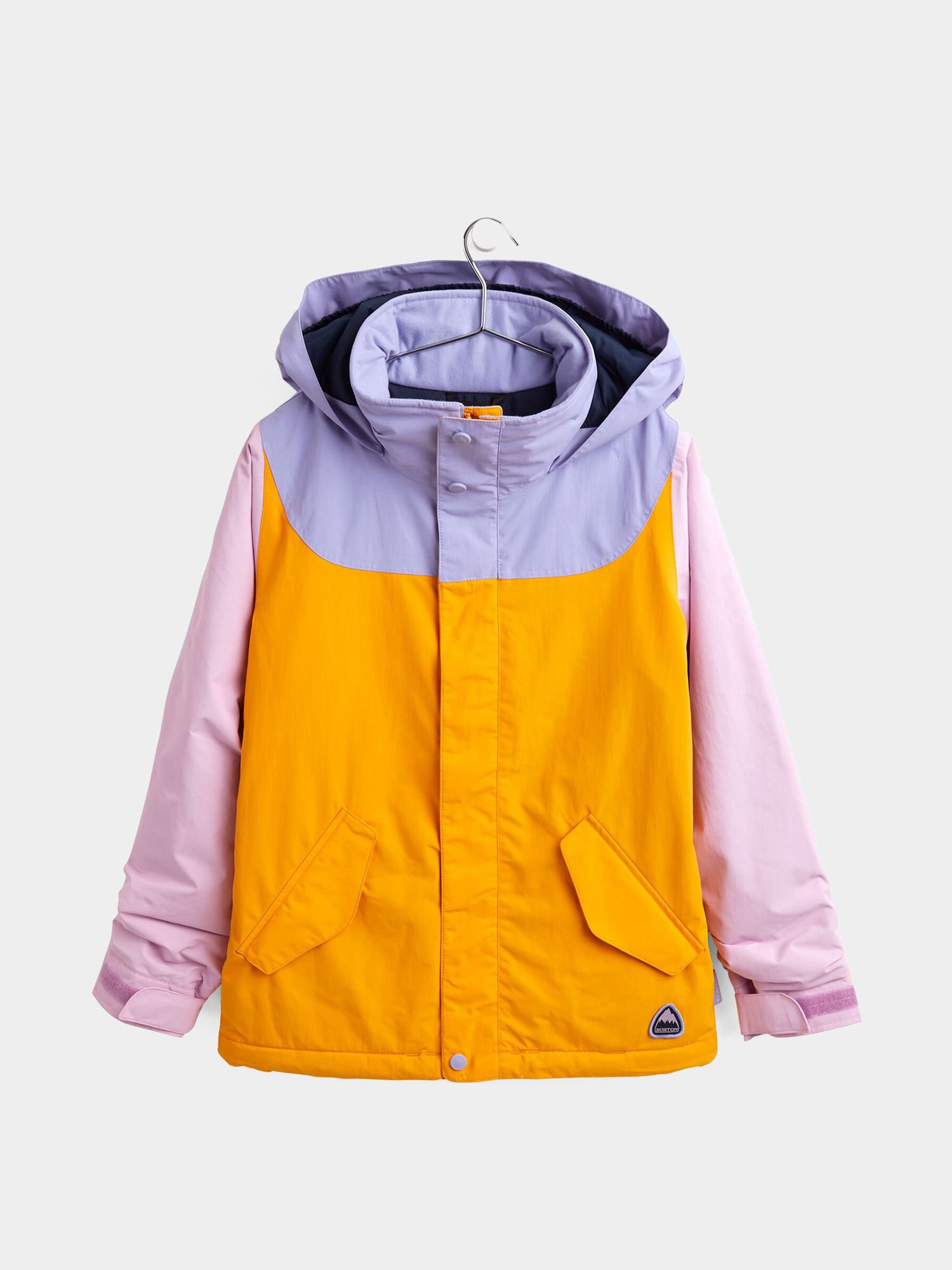 Kurtka snowboardowa Burton Elodie JR (orchid bouquet/foxglove violet/cadmium yellow)