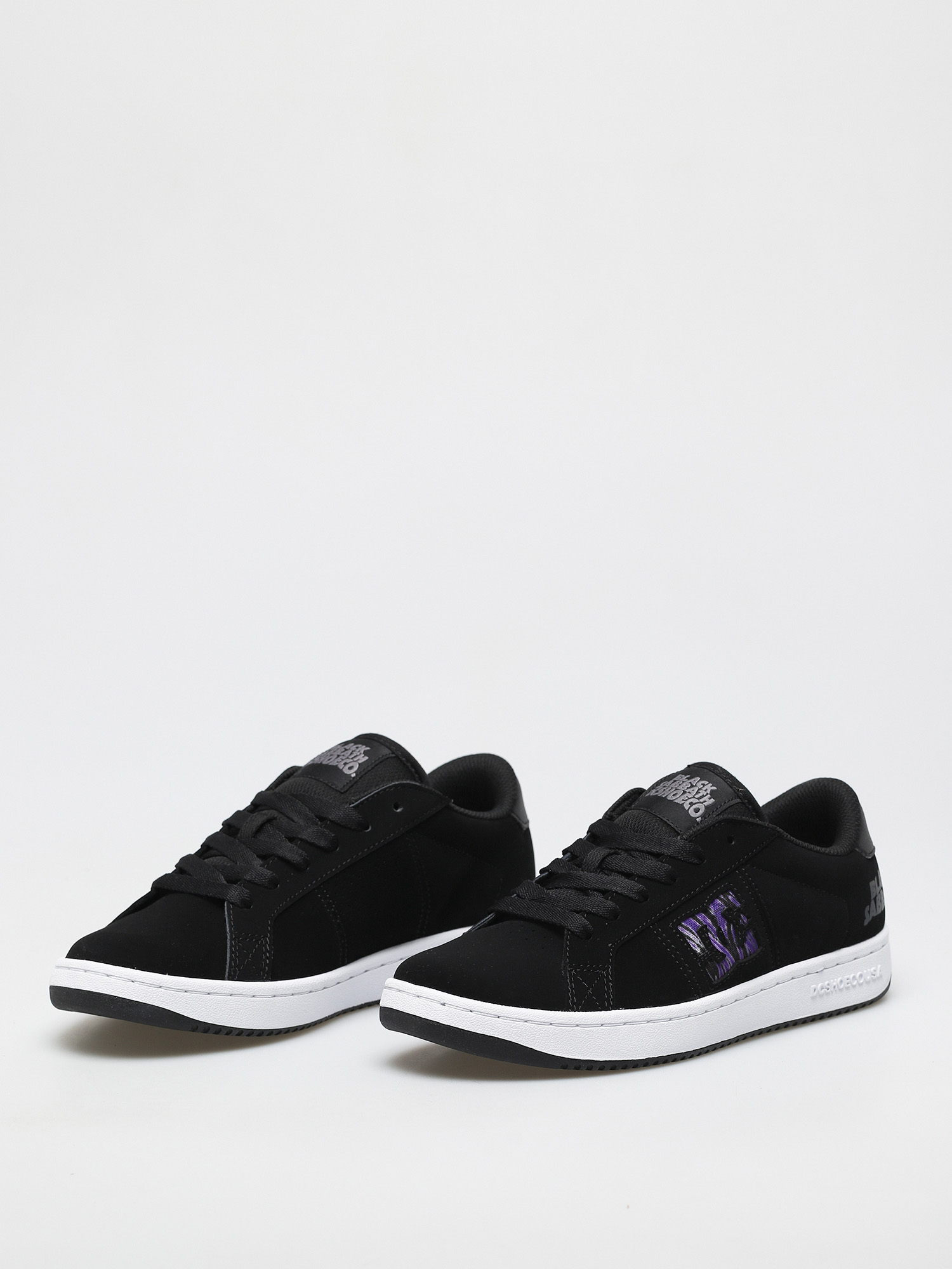 Buty DC X Black Sabbath Striker (black/white/purple)