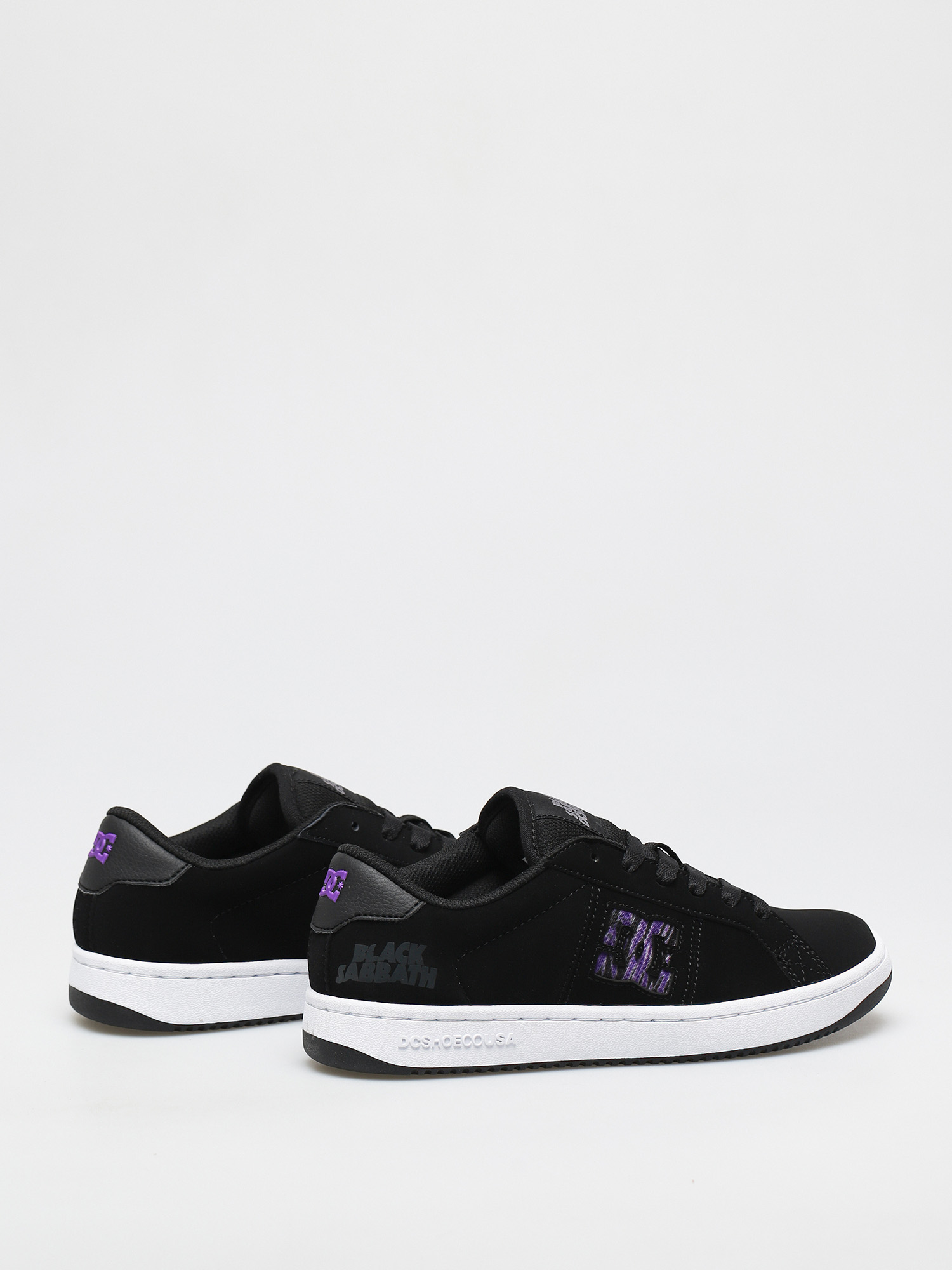 Buty DC X Black Sabbath Striker (black/white/purple)