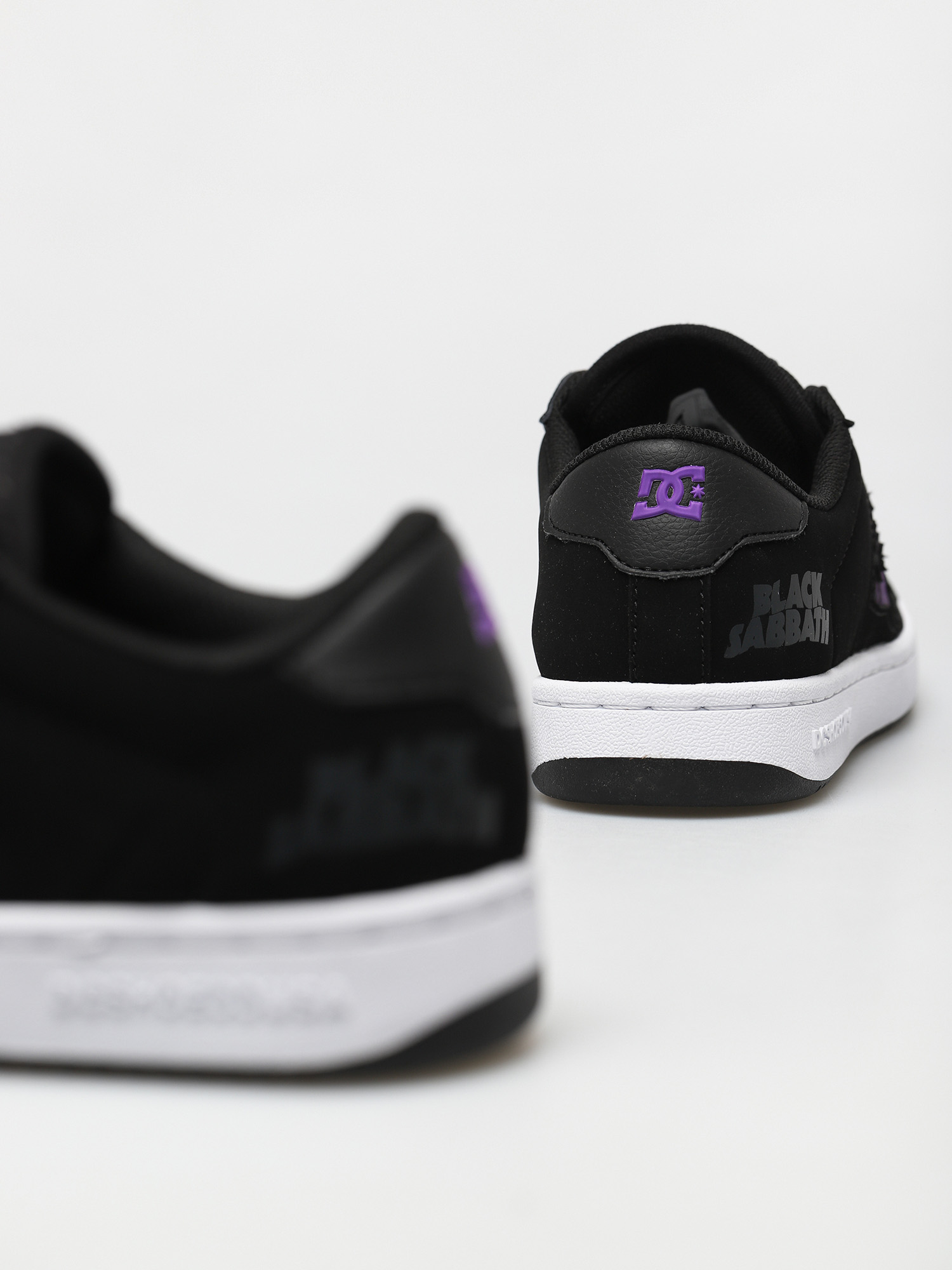 Buty DC X Black Sabbath Striker (black/white/purple)