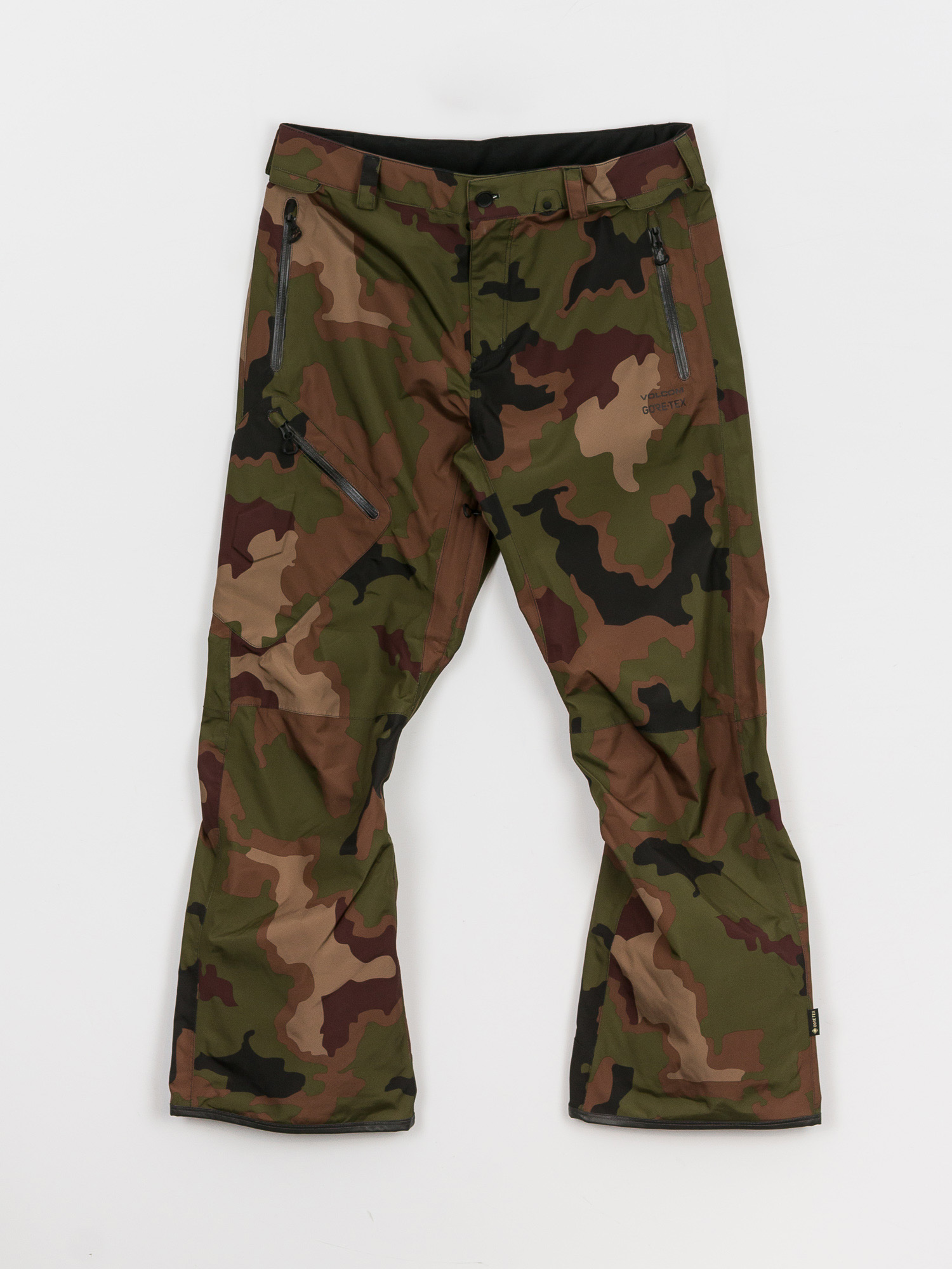 Męskie Spodnie snowboardowe Volcom L Gore Tex (dark camo)