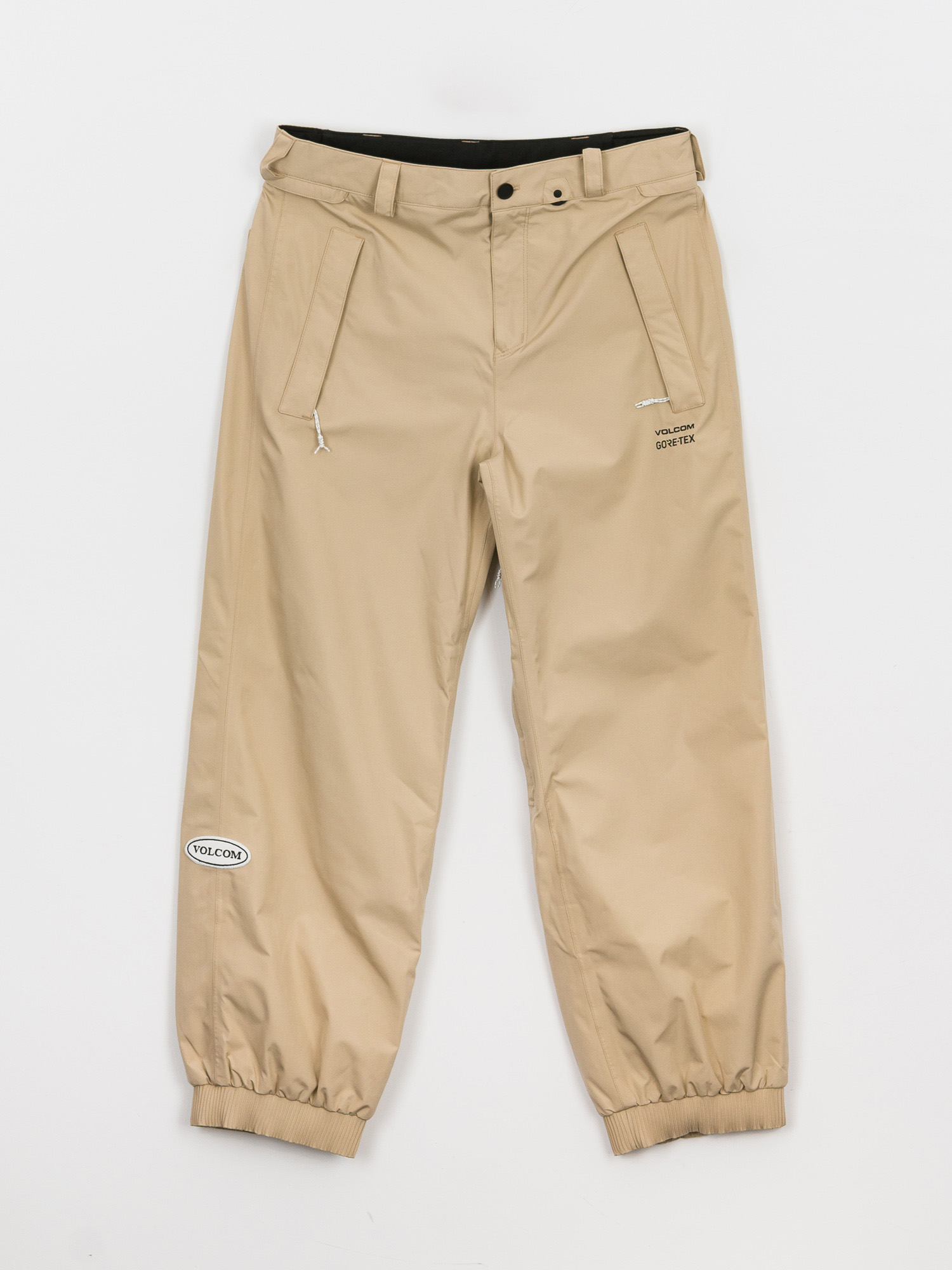 Męskie Spodnie snowboardowe Volcom Longo Gore Tex (khaki)