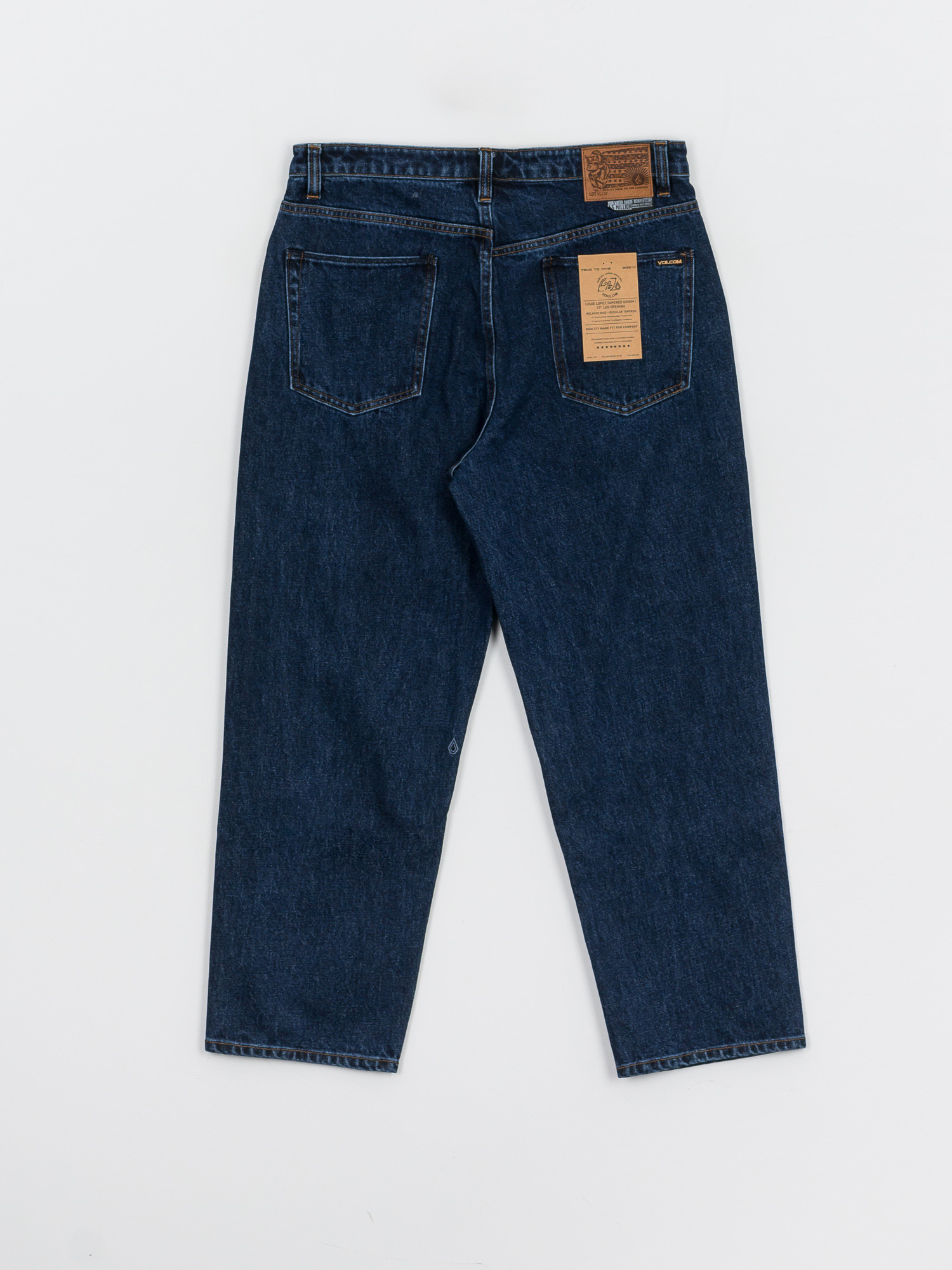 Spodnie Volcom Louie Lopez Tapered Denim (blue rinse)