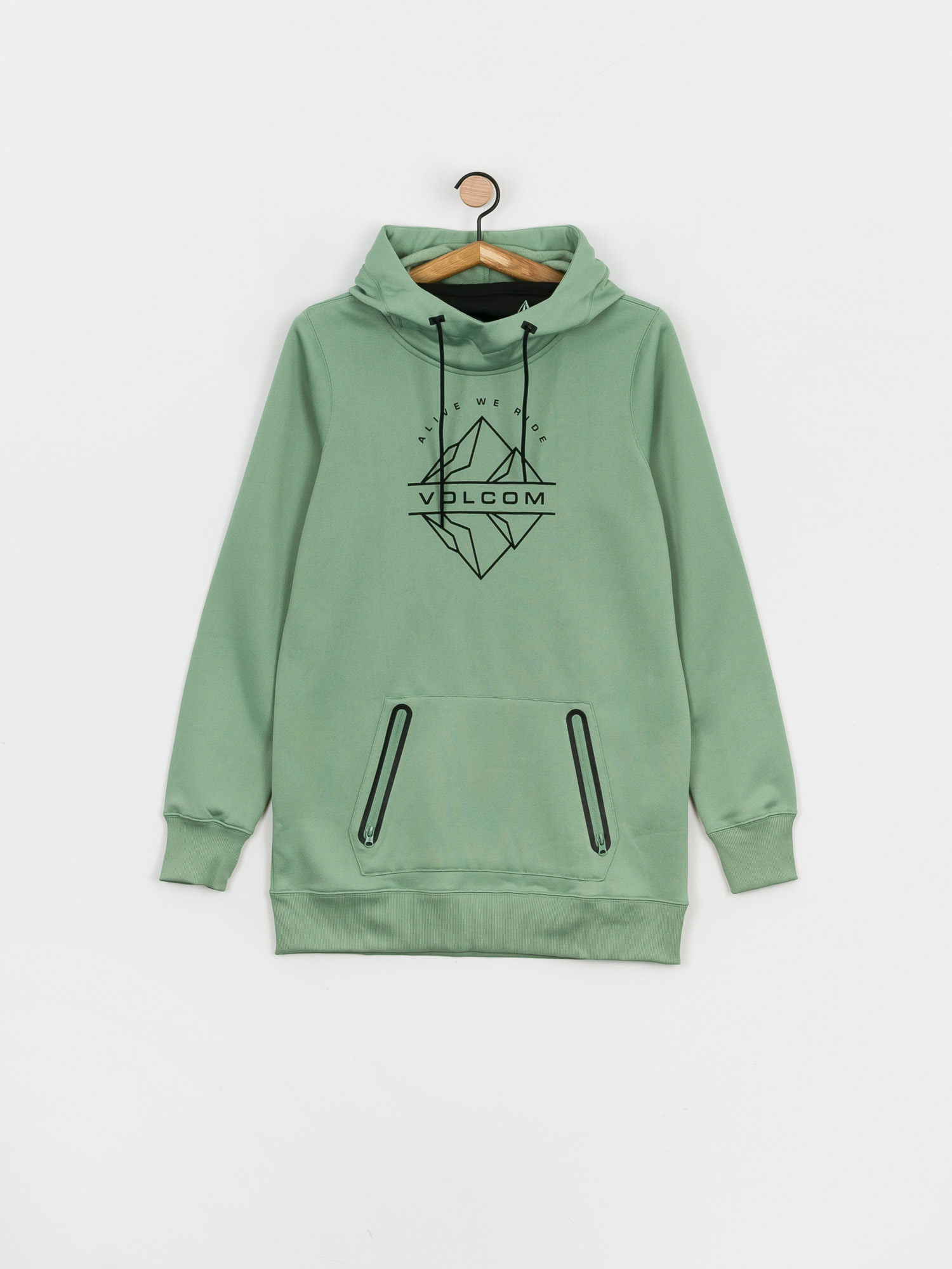 Bluza z kapturem Volcom Spring Shred HD Wmn (mint)