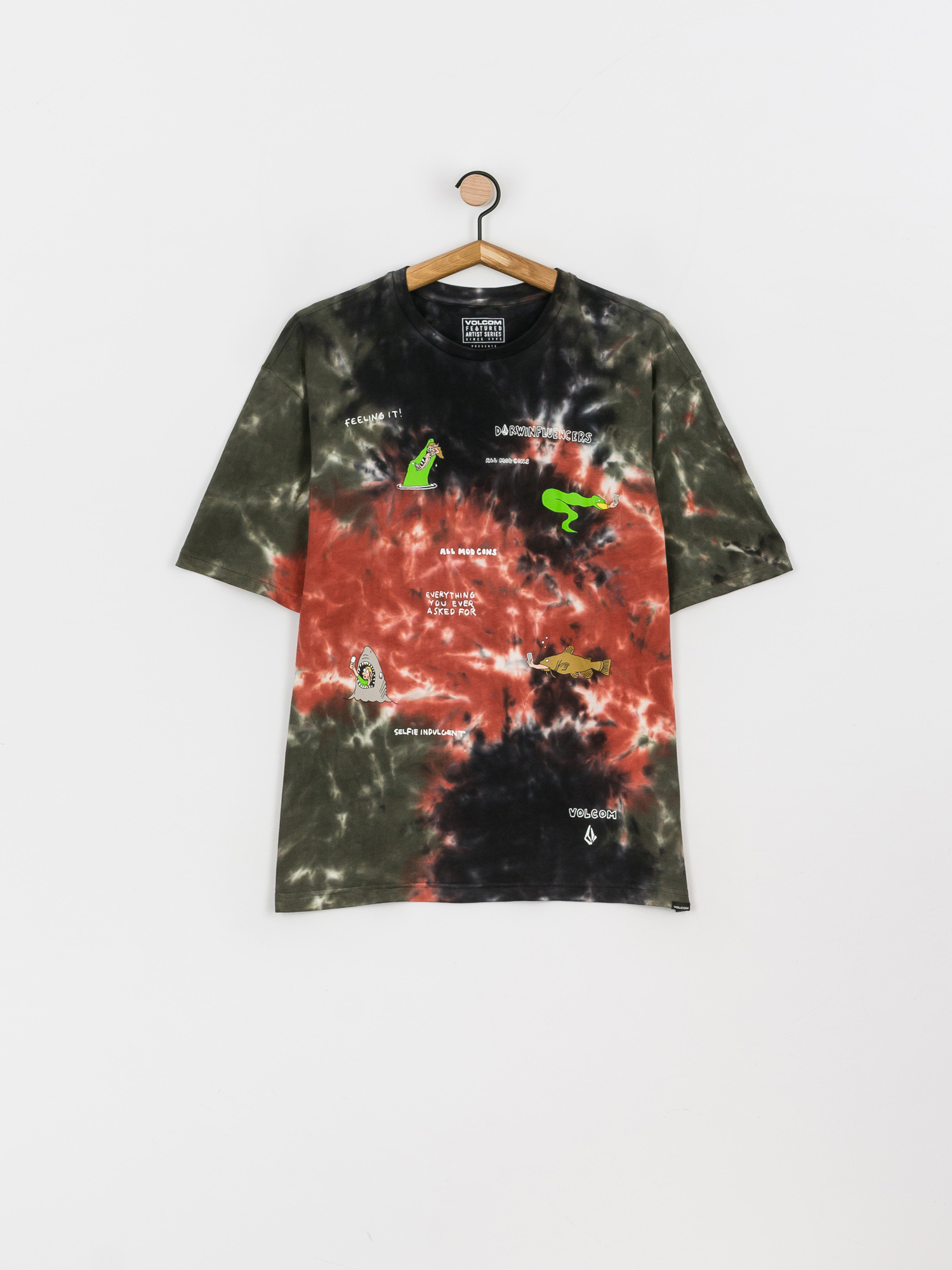 T-shirt Volcom Pentagram Pizza Fa (multi)