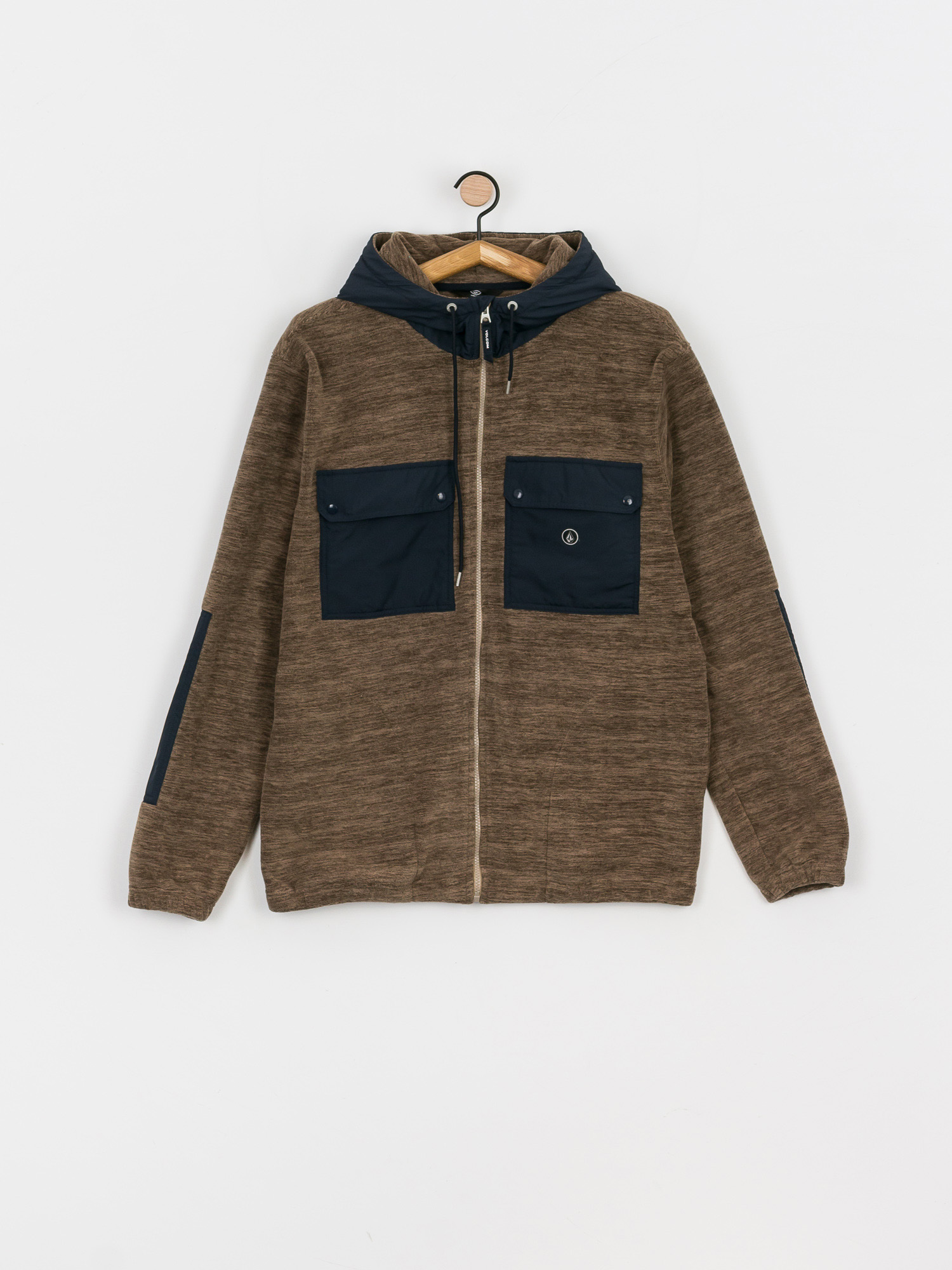 Bluza Volcom Yzzolater Lined Zip (desert taupe)