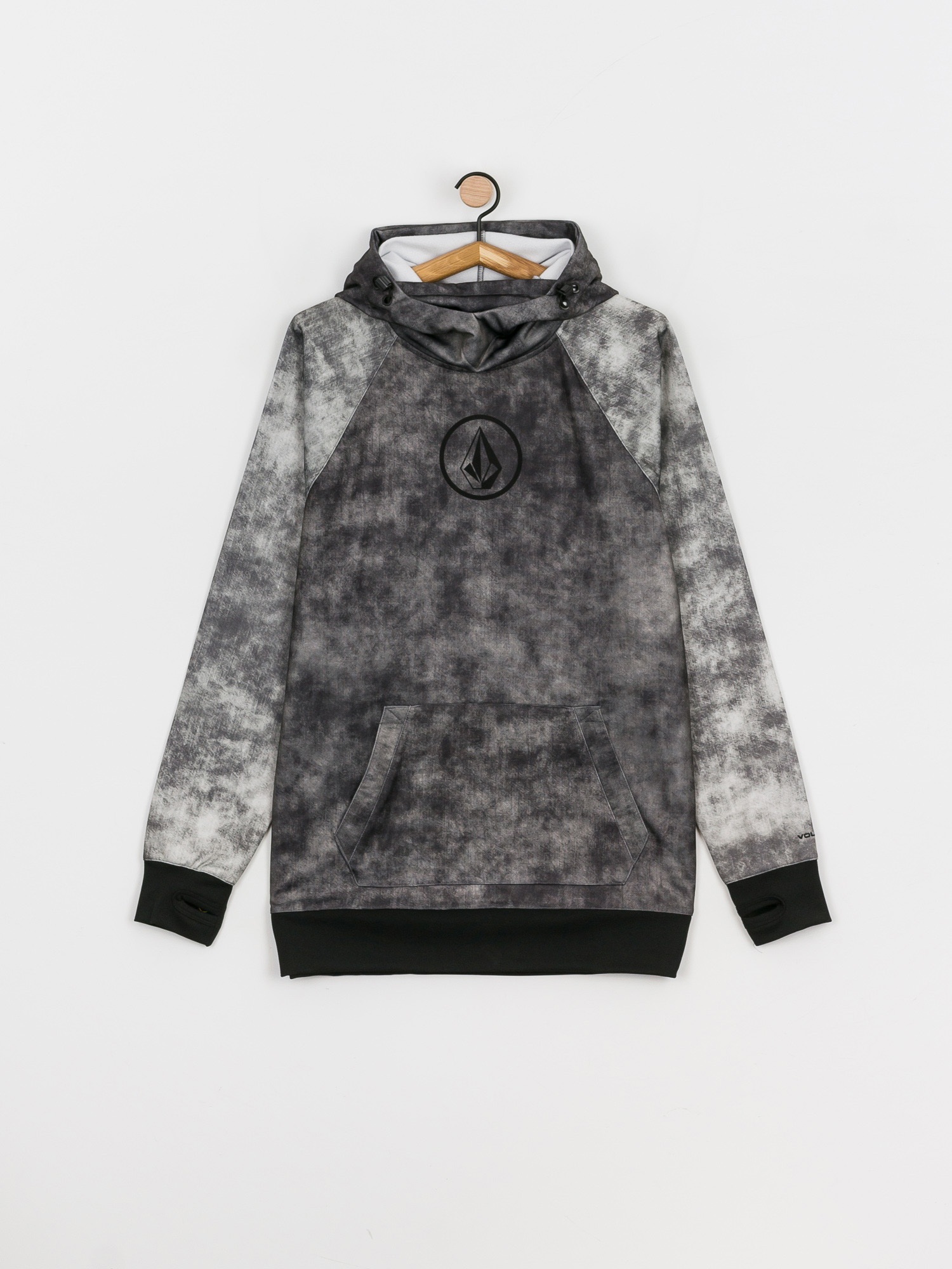 Bluza z kapturem Volcom Hydro Riding HD (acid black)