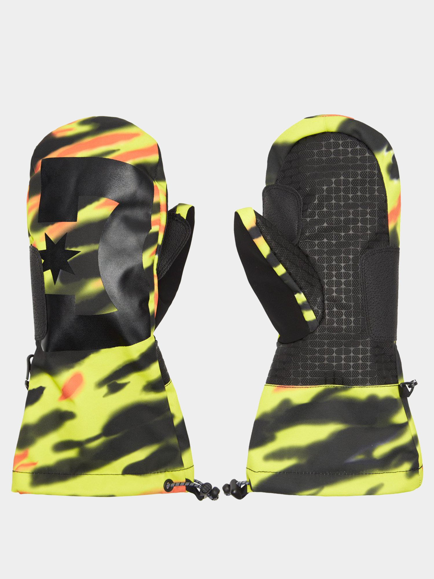 Rękawice DC Headline Mitten (angled tie dye sulphur spring)