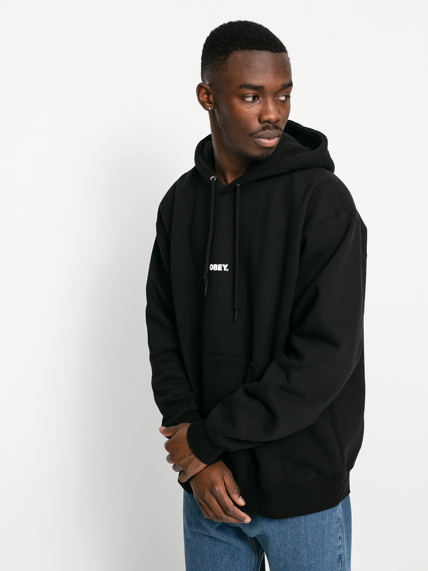 Bluza z kapturem OBEY Obey Bold Mini HD (black)