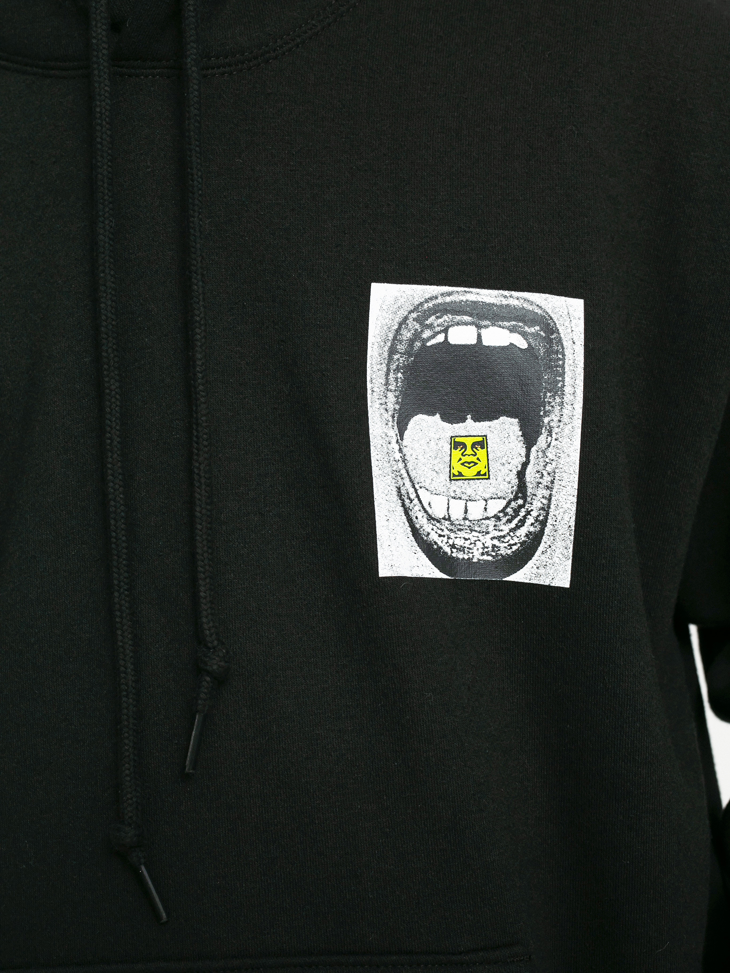 Bluza z kapturem OBEY Scream HD Wmn (black)