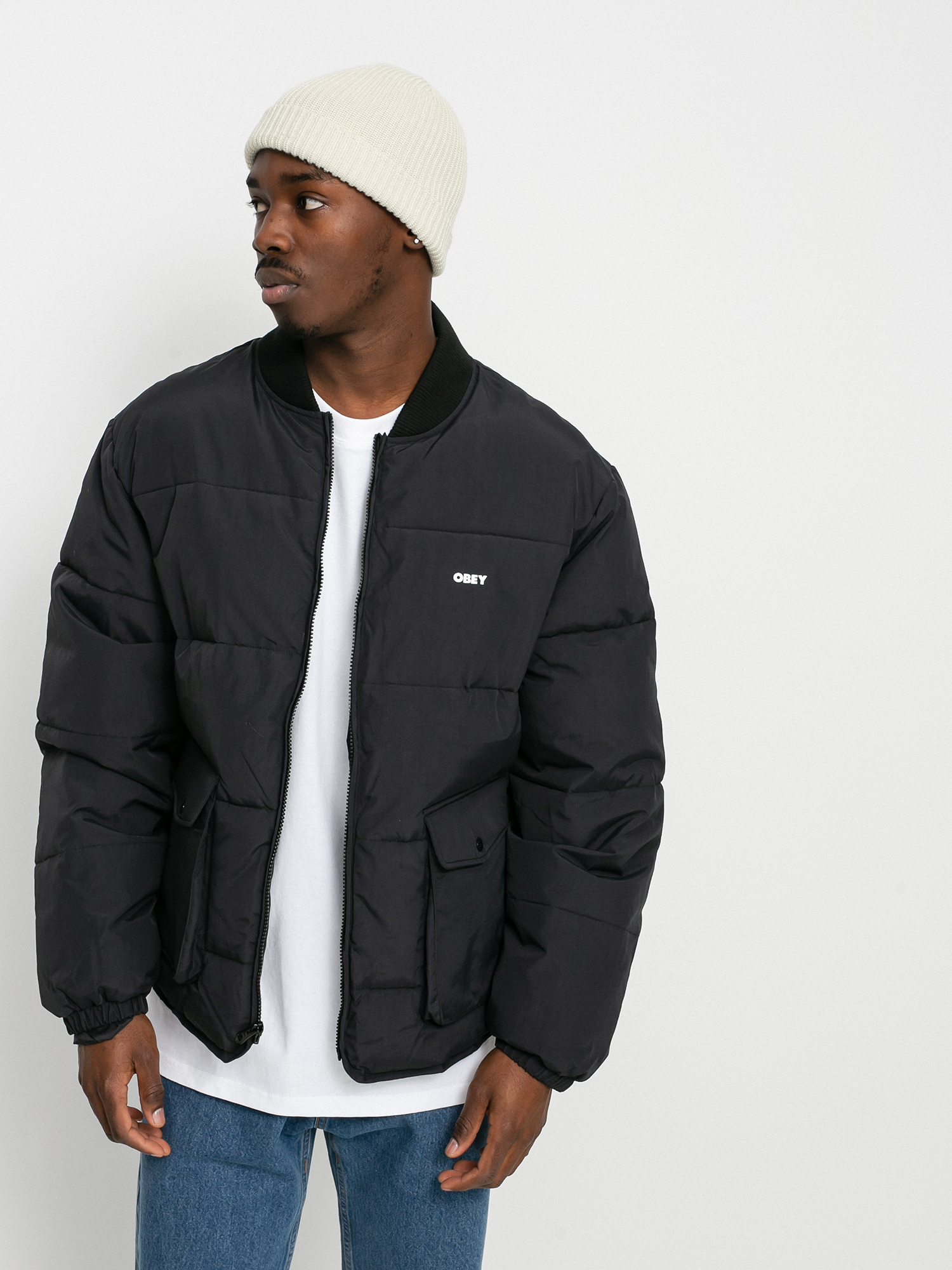 Kurtka OBEY Charlie (black)