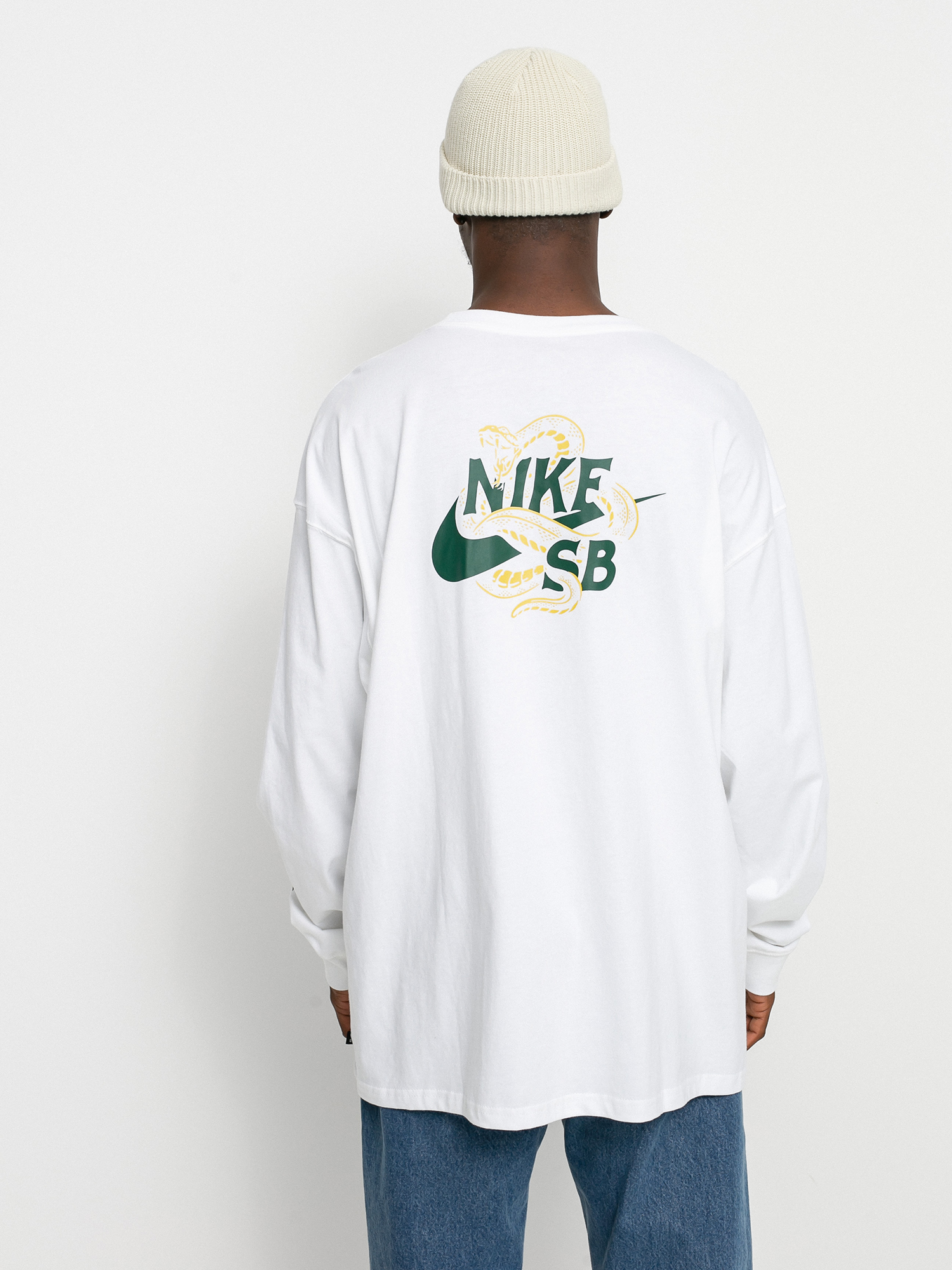 Longlseeve Nike SB Snaked (white)