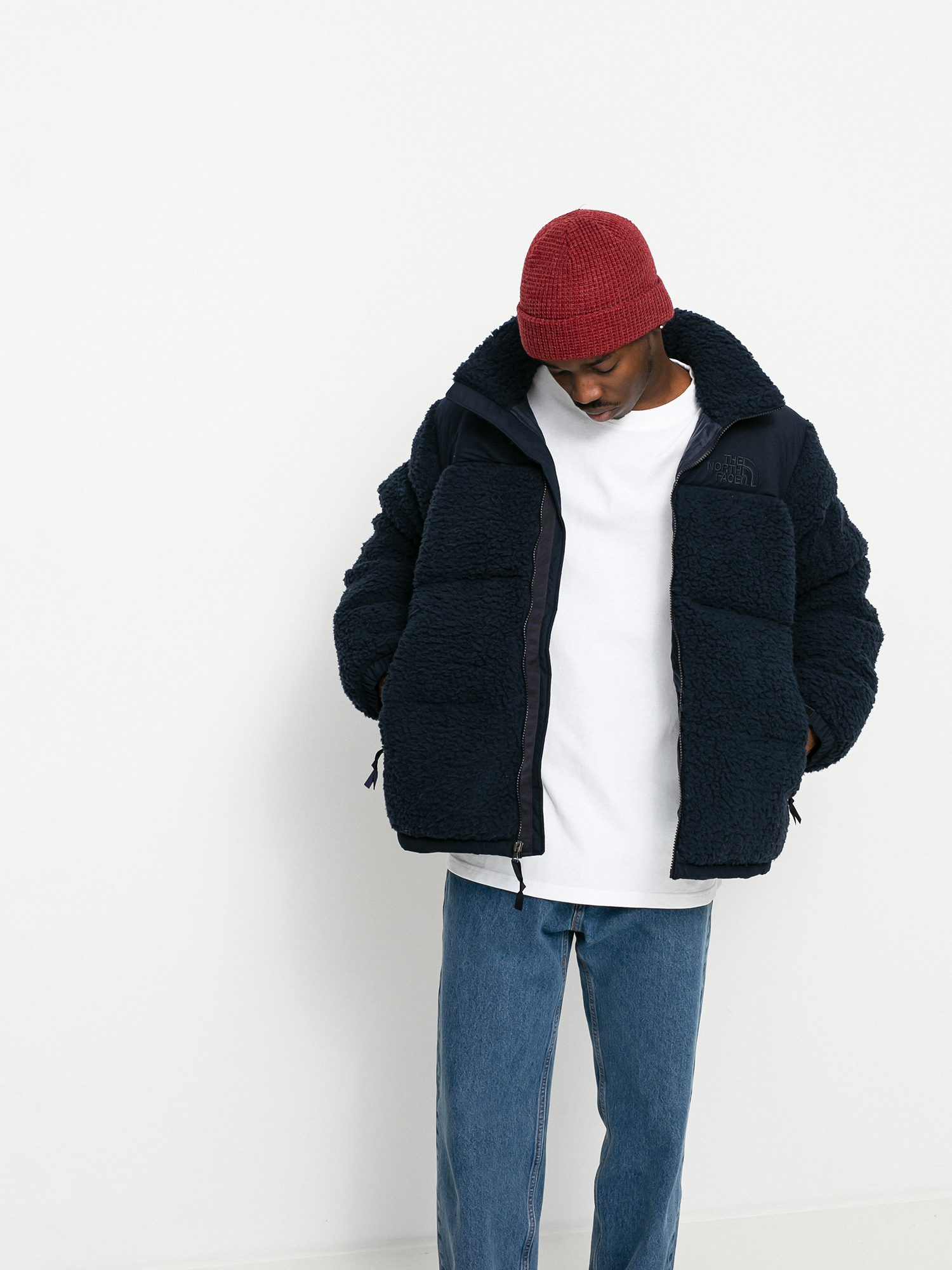 Kurtka The North Face Sherpa Nuptse (aviator navy)