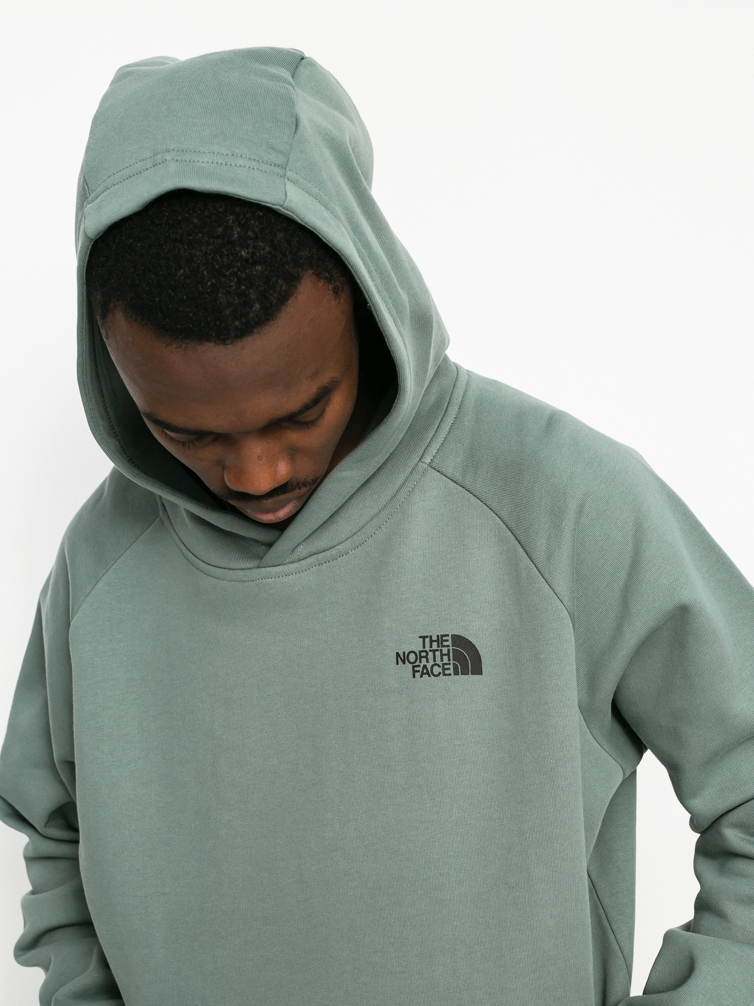 Bluza z kapturem The North Face Raglan Redbox HD (balsam green)