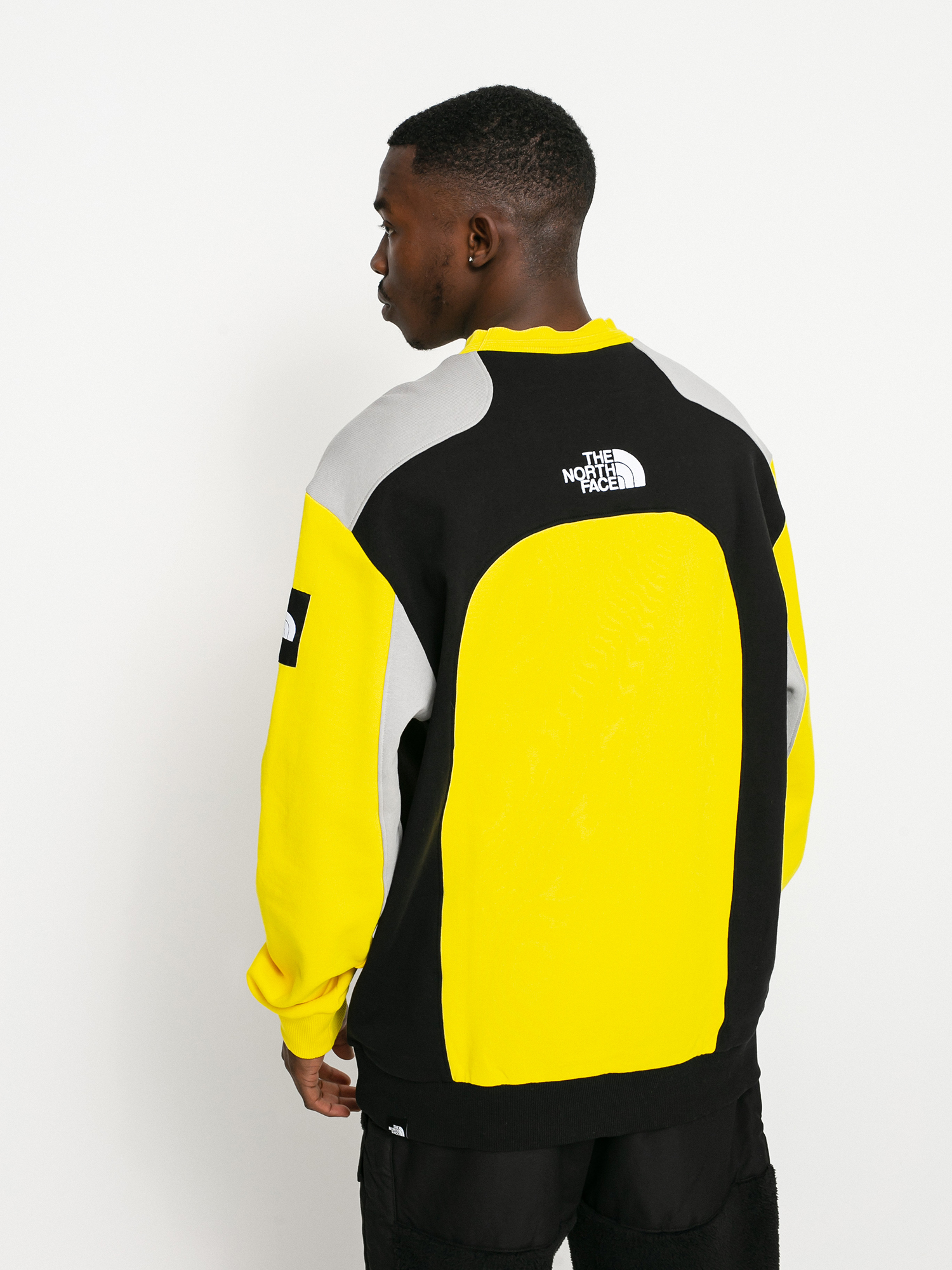 Bluza The North Face Black Box Cut & Sew (lightning yellow)