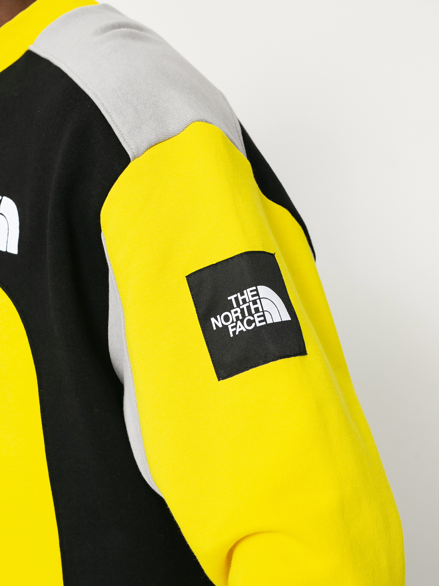 Bluza The North Face Black Box Cut & Sew (lightning yellow)