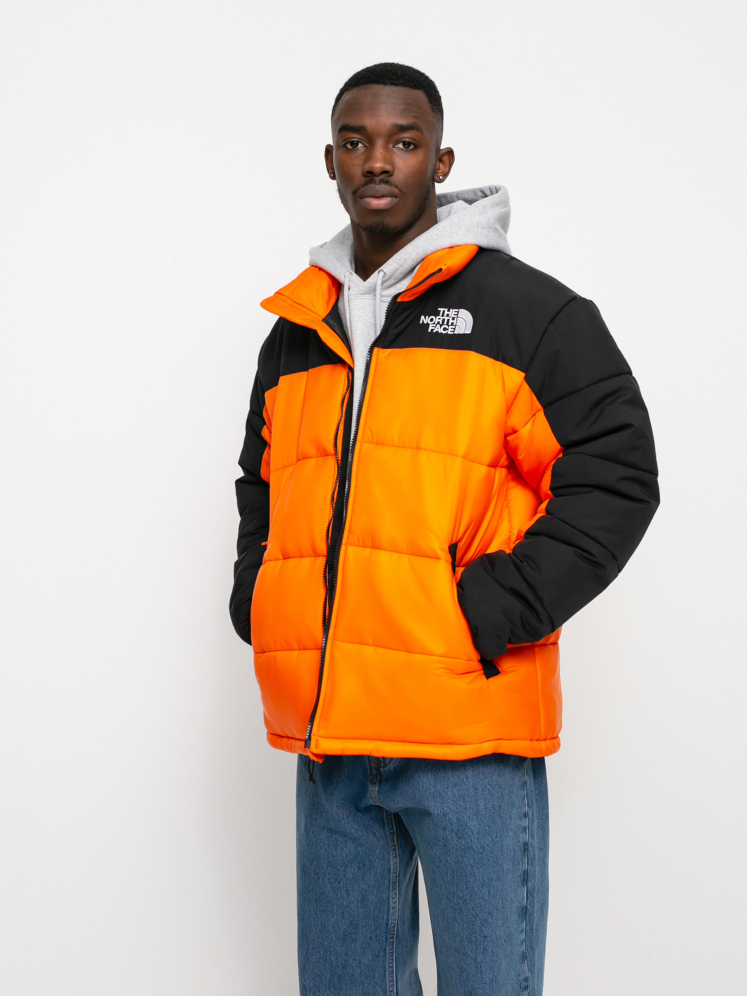 Kurtka The North Face Hmlyn Insulated (red orange/tnf black)