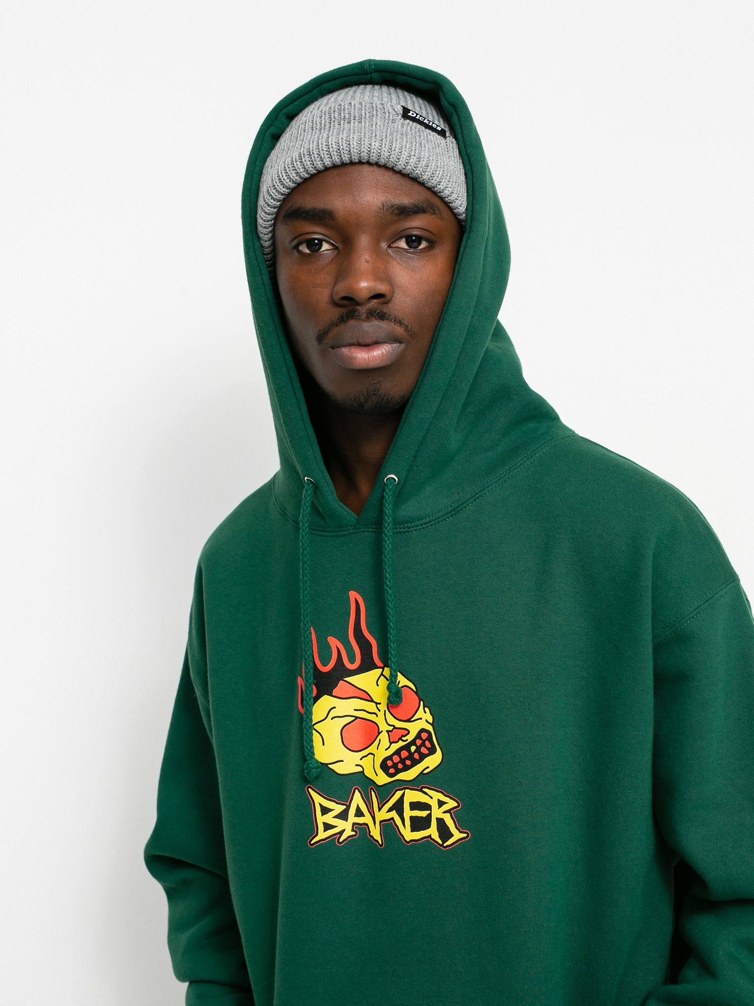 Bluza z kapturem Baker Dagger HD (forest green)