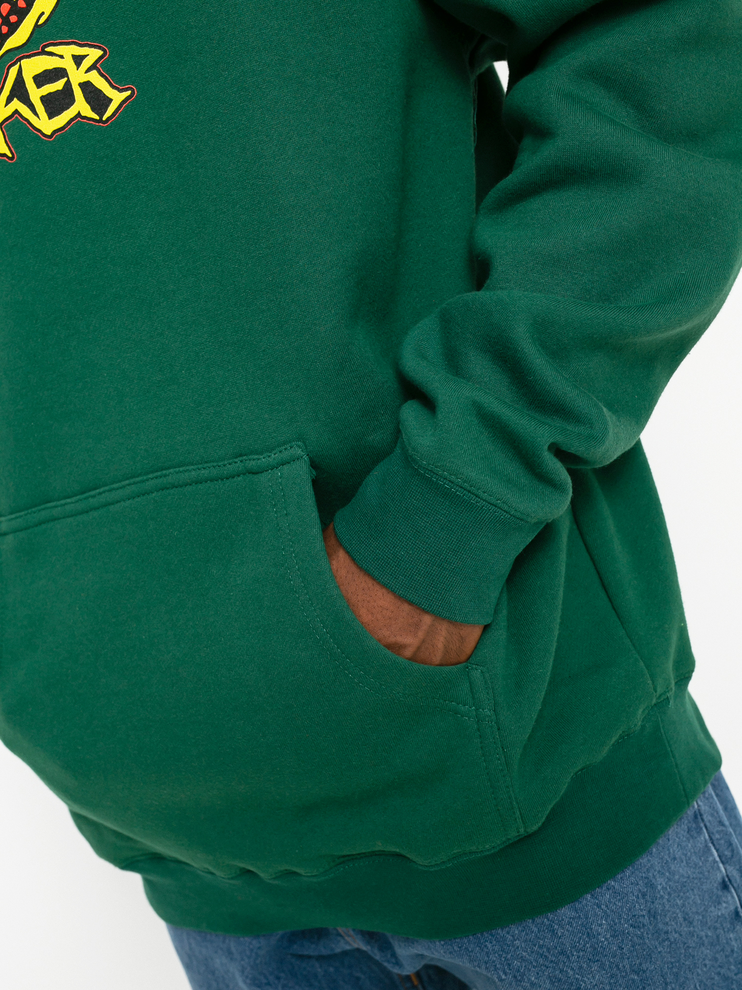 Bluza z kapturem Baker Dagger HD (forest green)