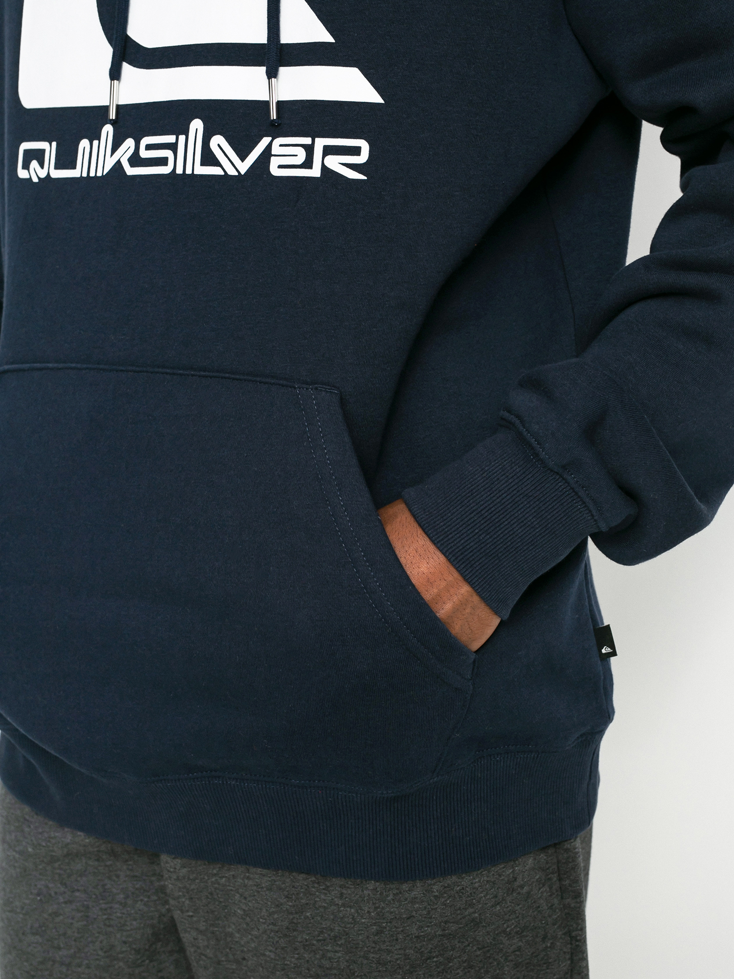 Bluza z kapturem Quiksilver Big Logo HD (navy blazer)