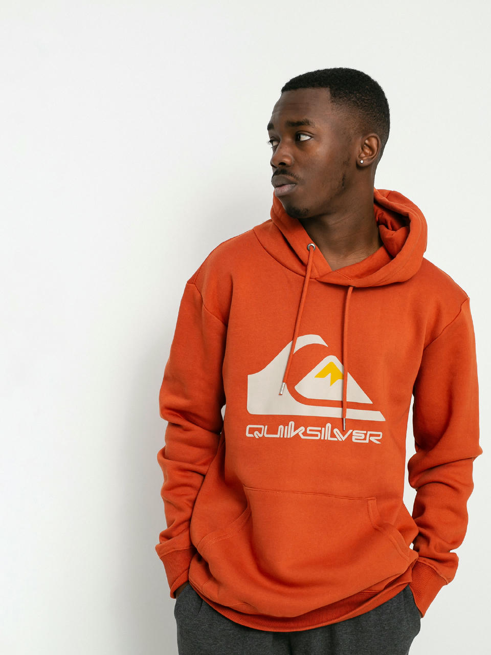 Bluza z kapturem Quiksilver Big Logo HD (cinnamon)