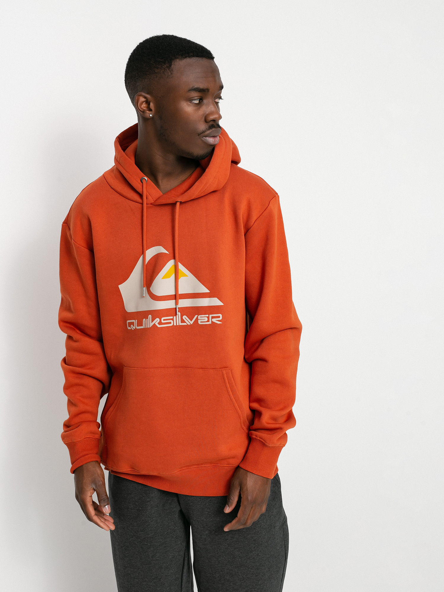 Bluza z kapturem Quiksilver Big Logo HD (cinnamon)
