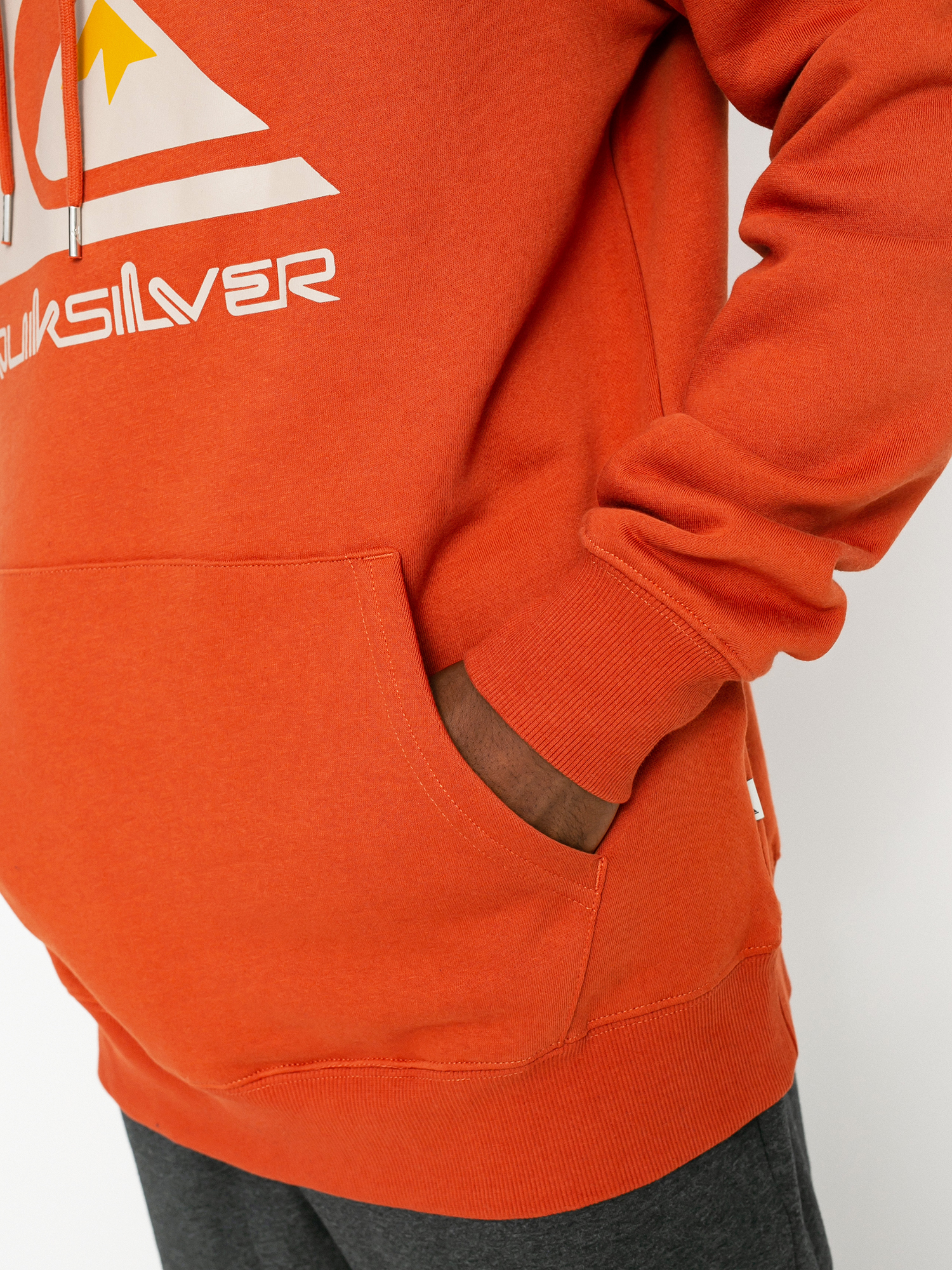 Bluza z kapturem Quiksilver Big Logo HD (cinnamon)