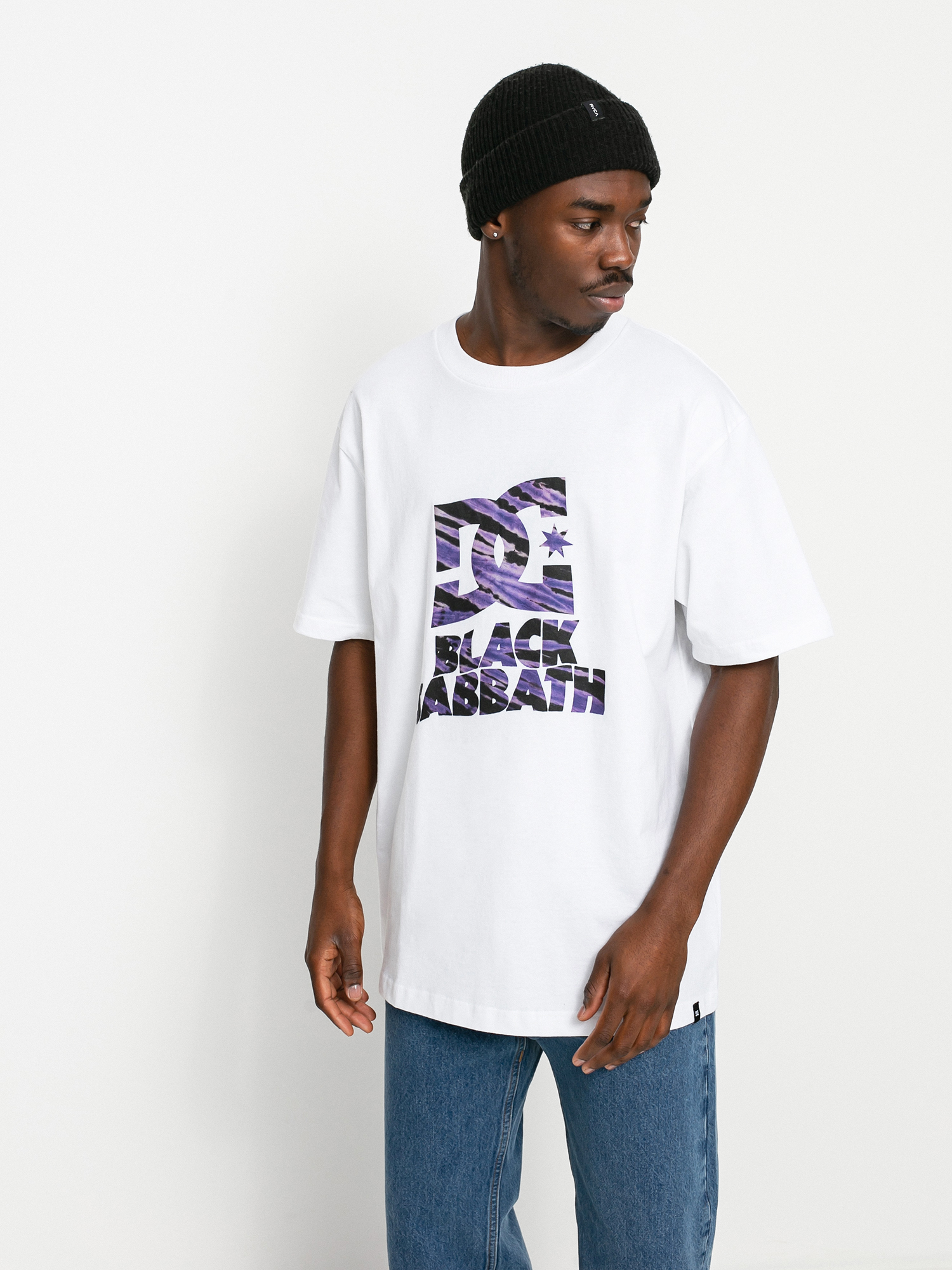 T-shirt DC X Black Sabbath Star Fill (white)