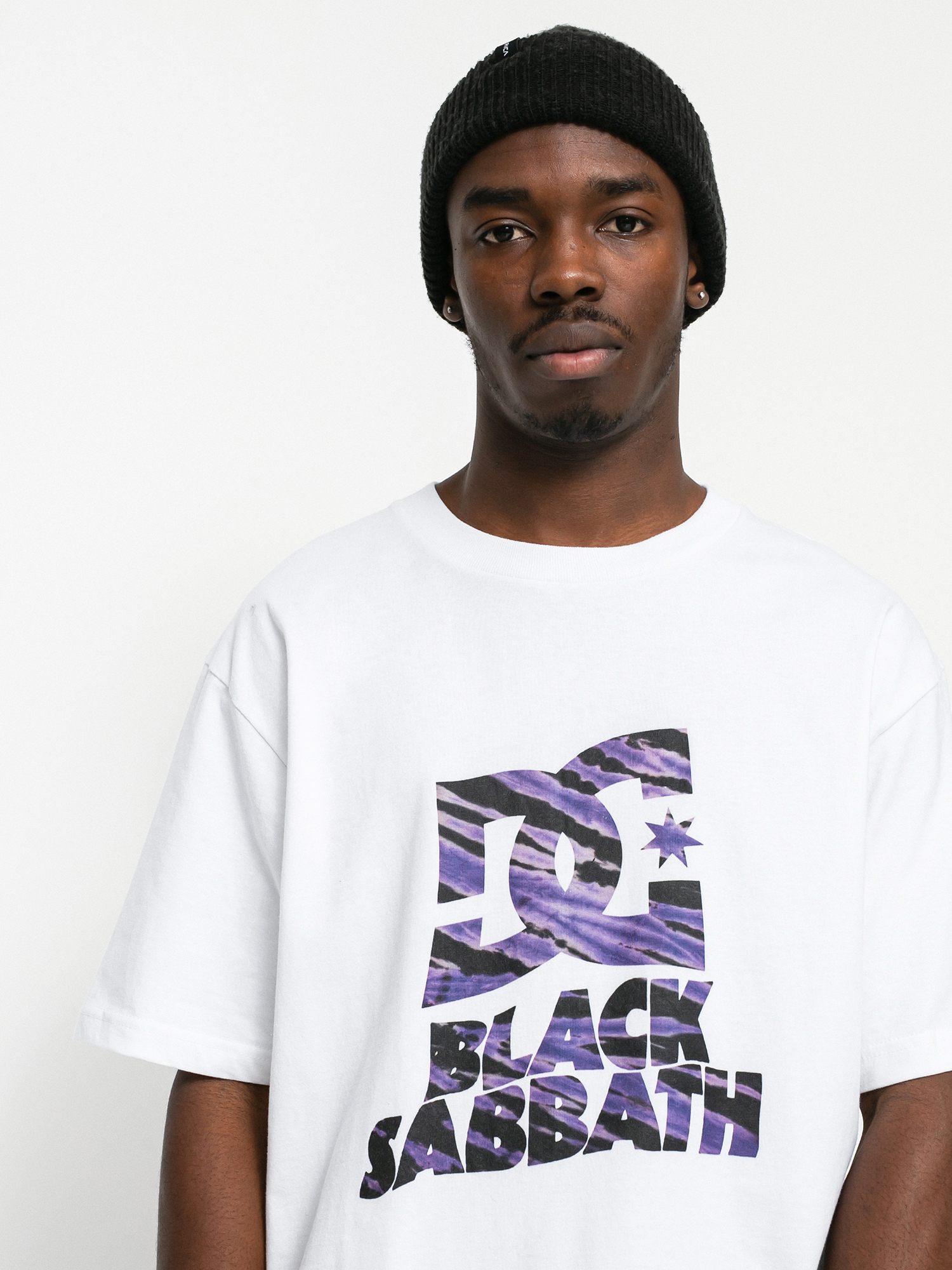 T-shirt DC X Black Sabbath Star Fill (white)