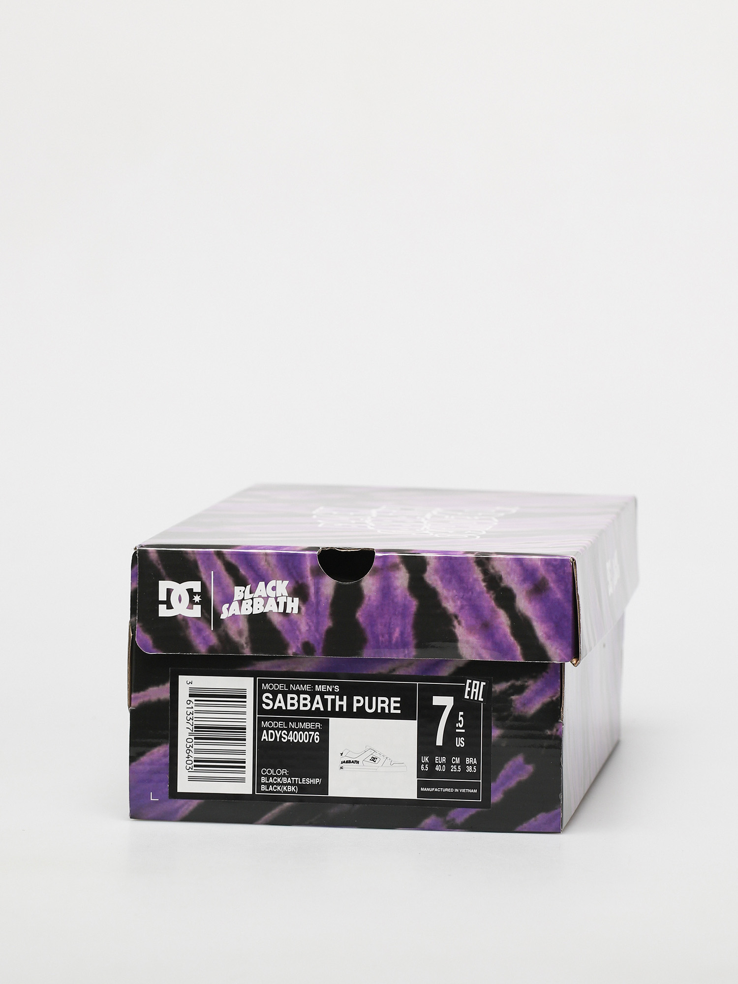Buty DC X Black Sabbath Pure (black/battleship/black)