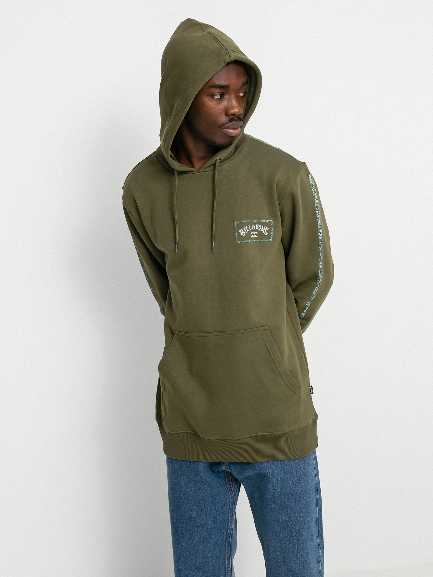Bluza z kapturem Billabong Arch HD (military)