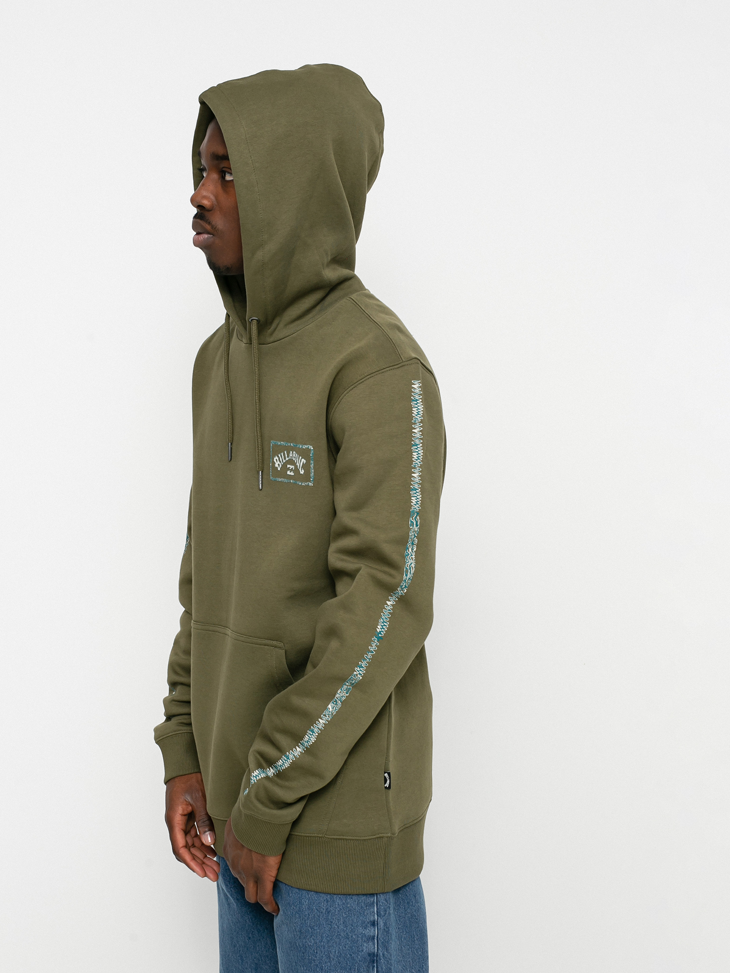 Bluza z kapturem Billabong Arch HD (military)