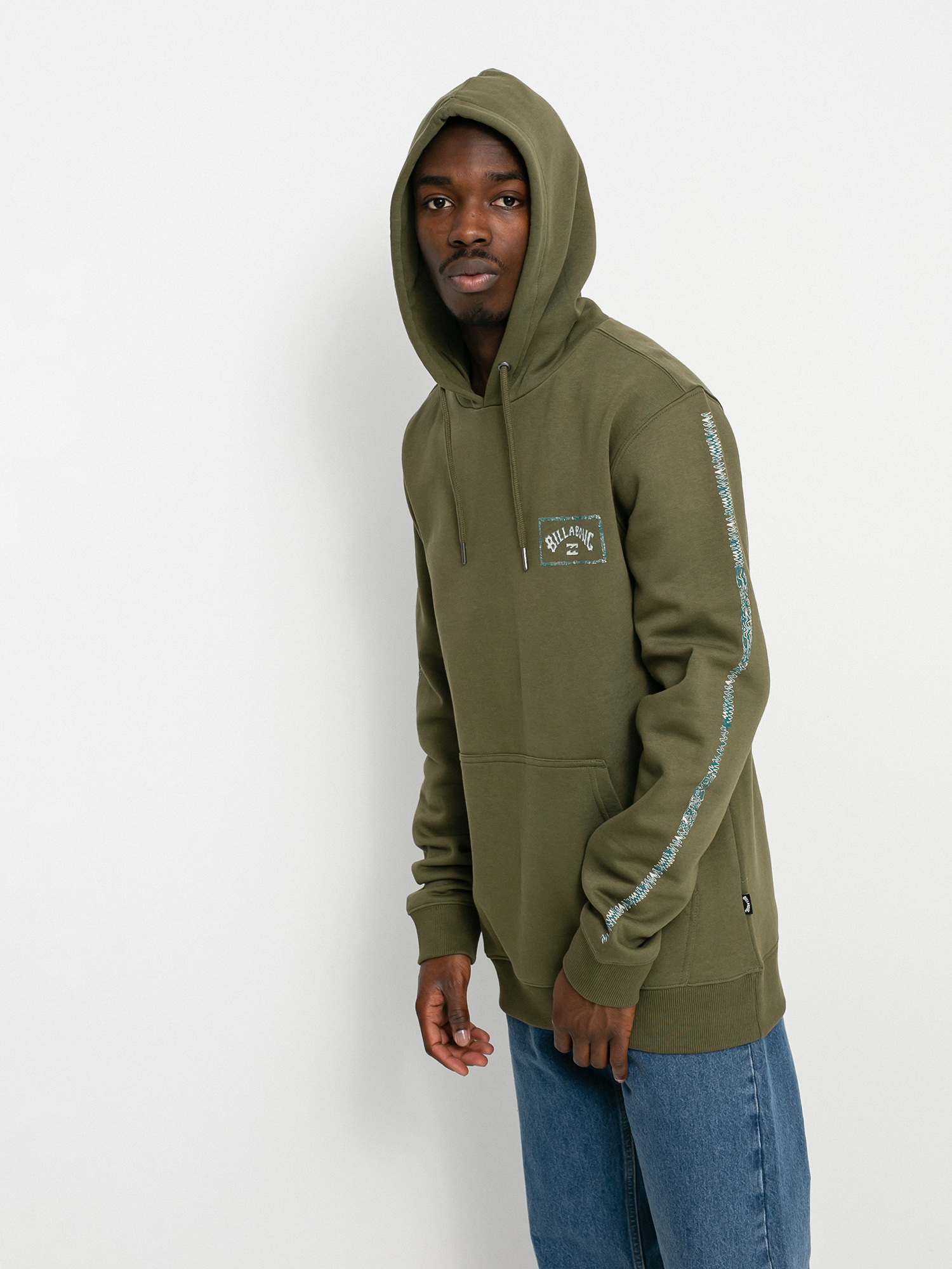 Bluza z kapturem Billabong Arch HD (military)